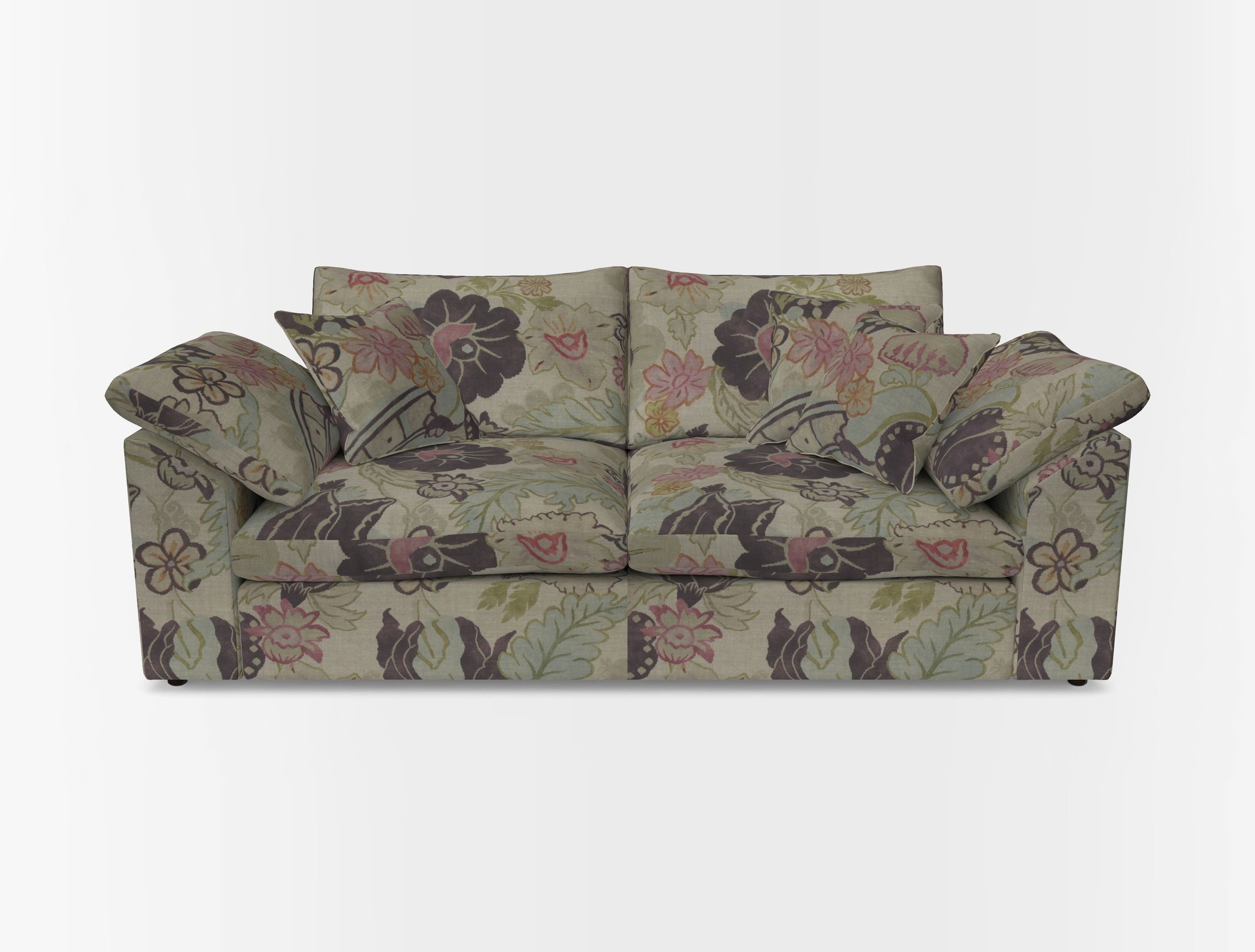 Big softie sloped arm front