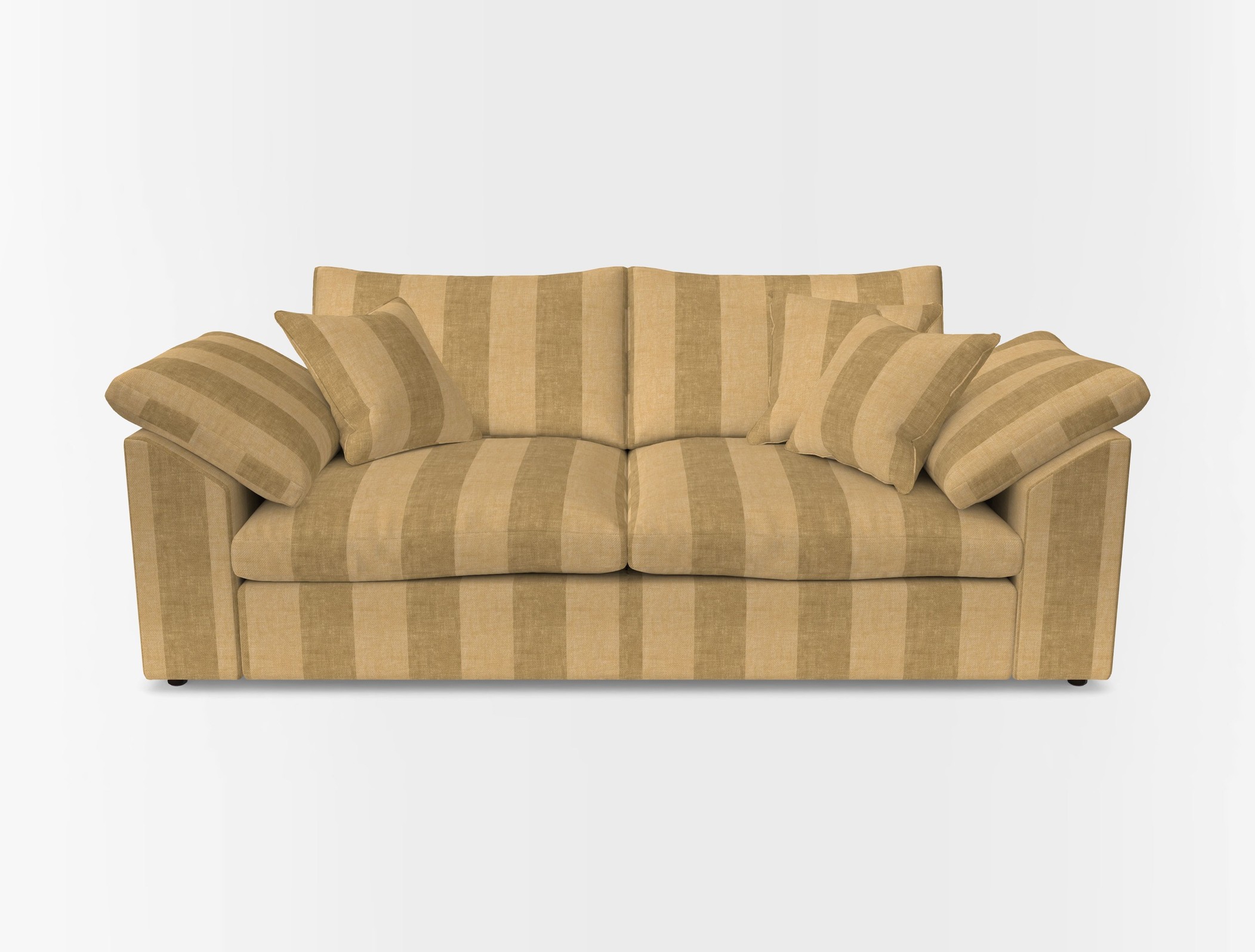 Big softie sloped arm front