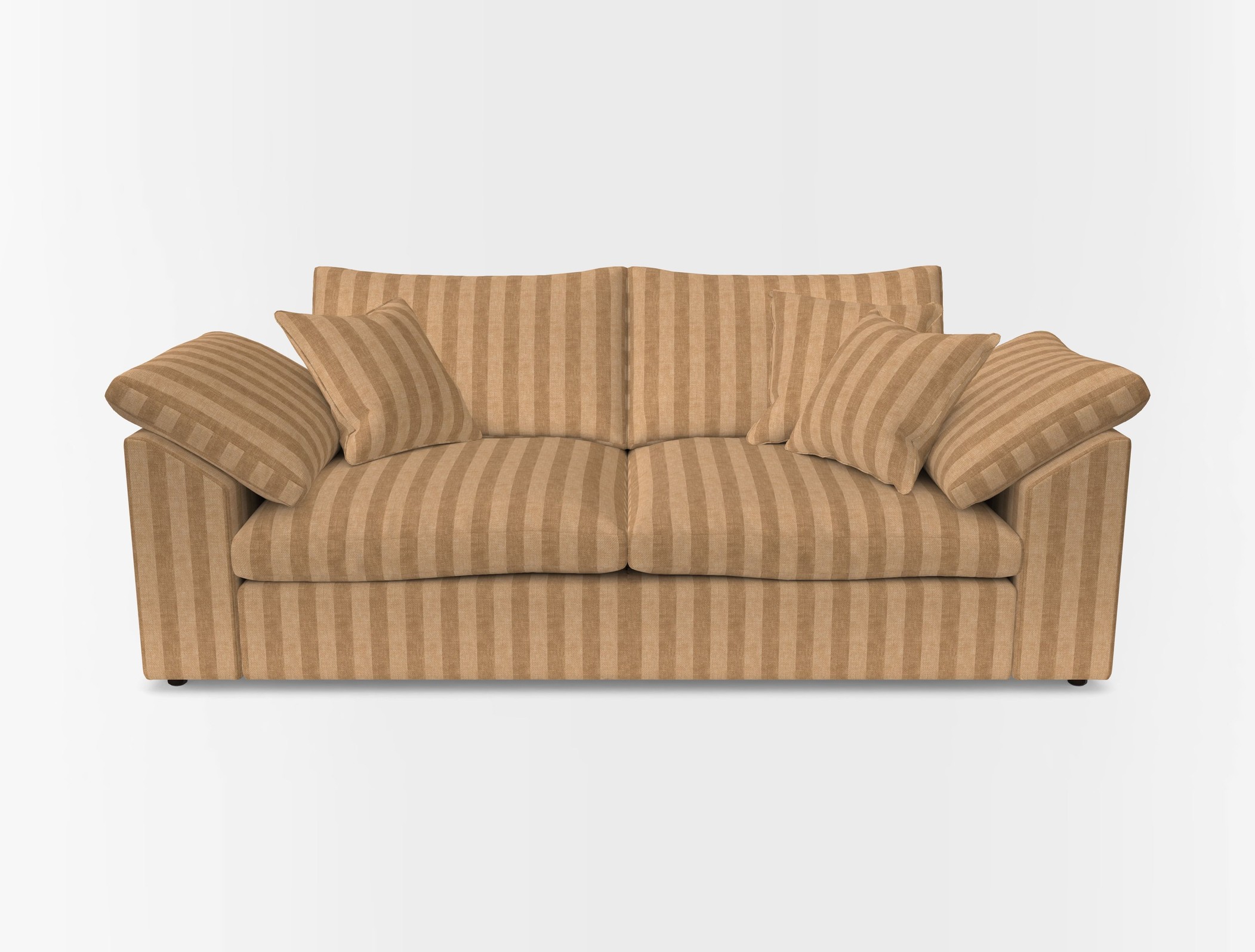 Big softie sloped arm front