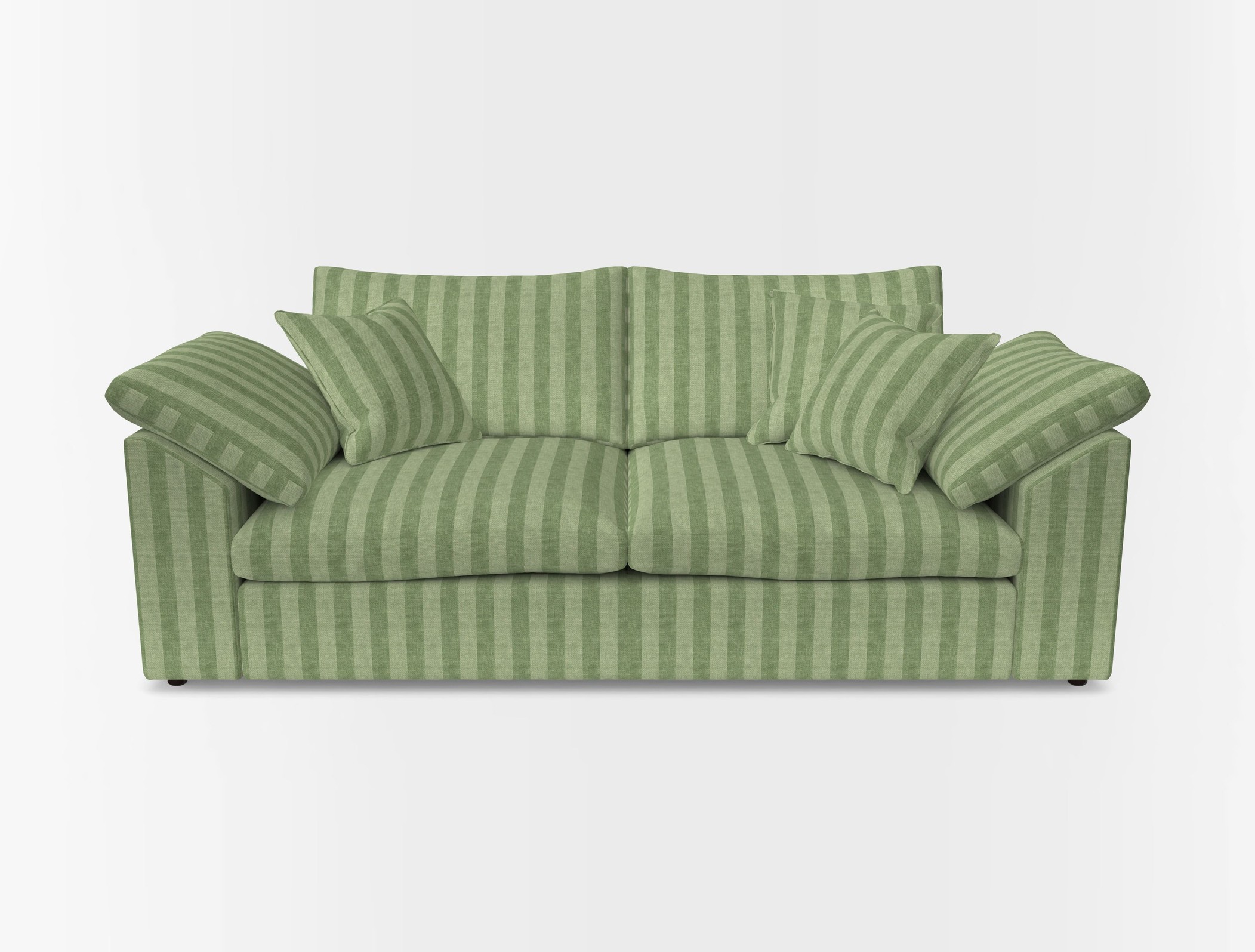 Big softie sloped arm front