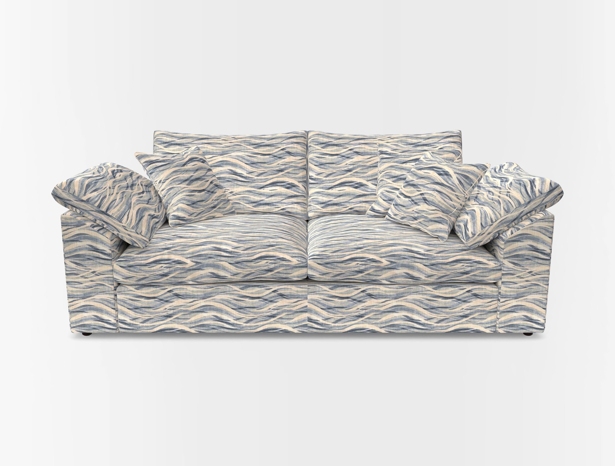 Big softie sloped arm front