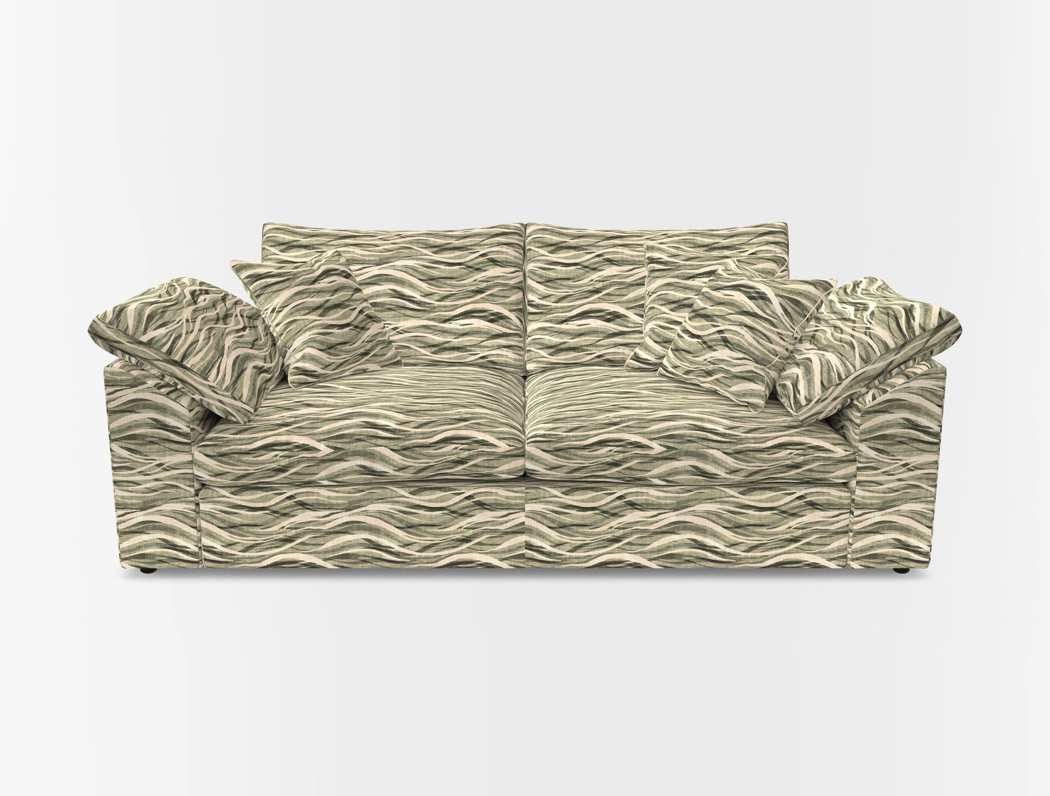 Big softie sloped arm front