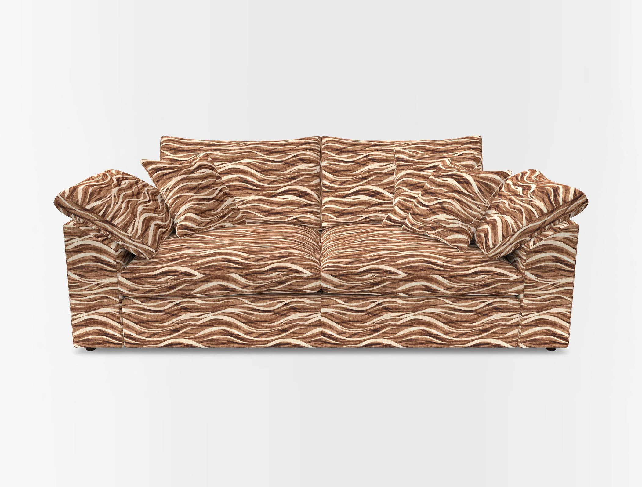 Big softie sloped arm front