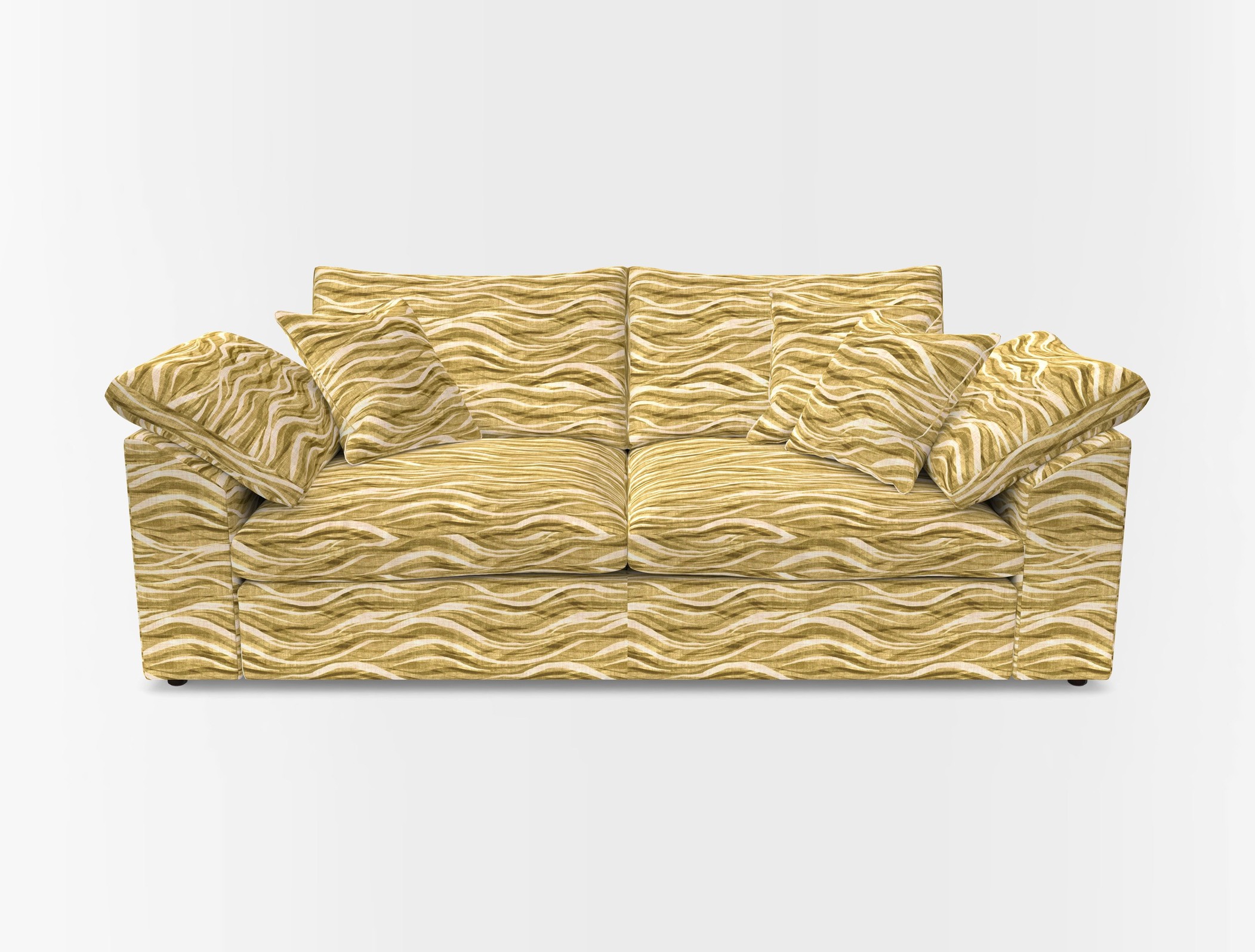 Big softie sloped arm front