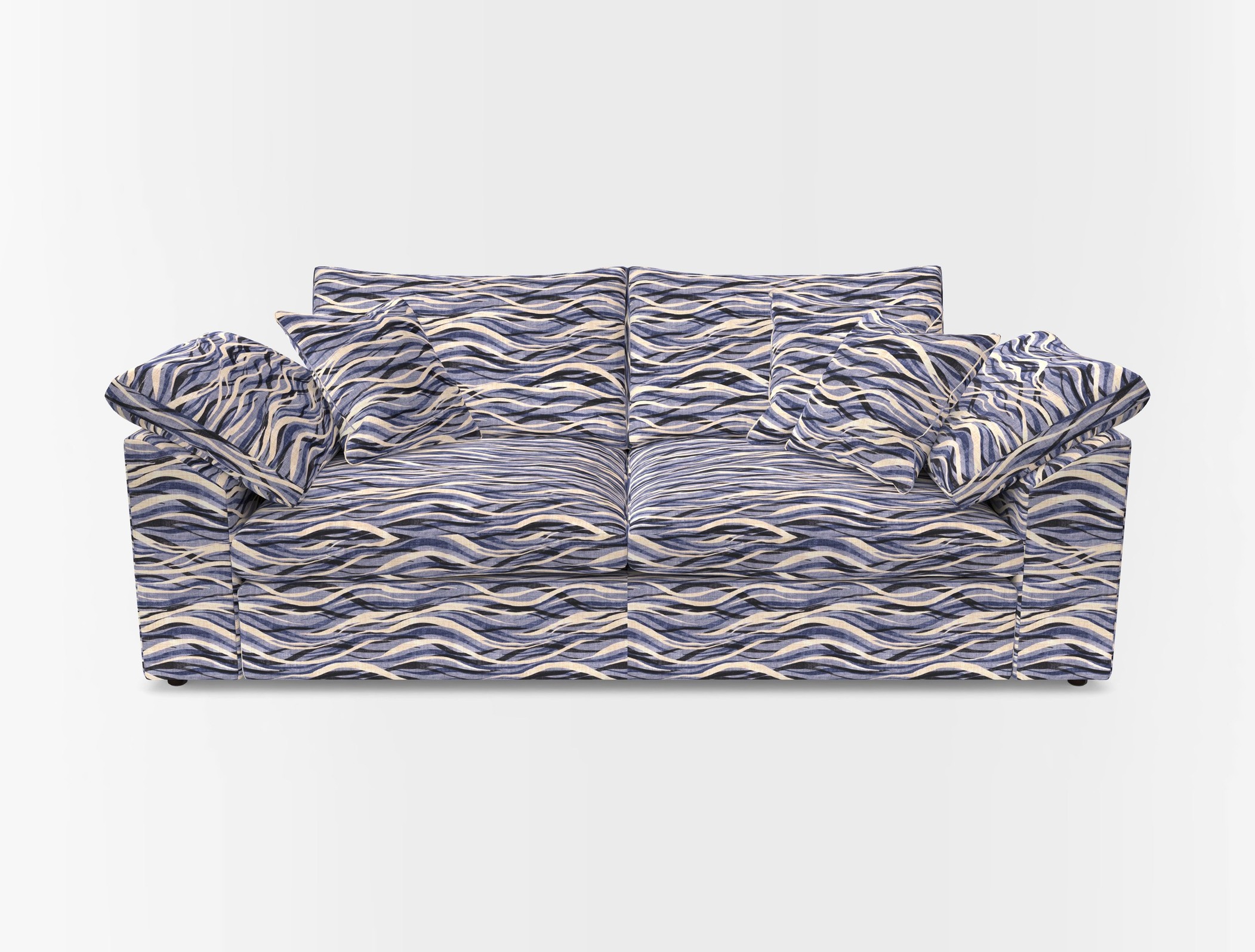 Big softie sloped arm front