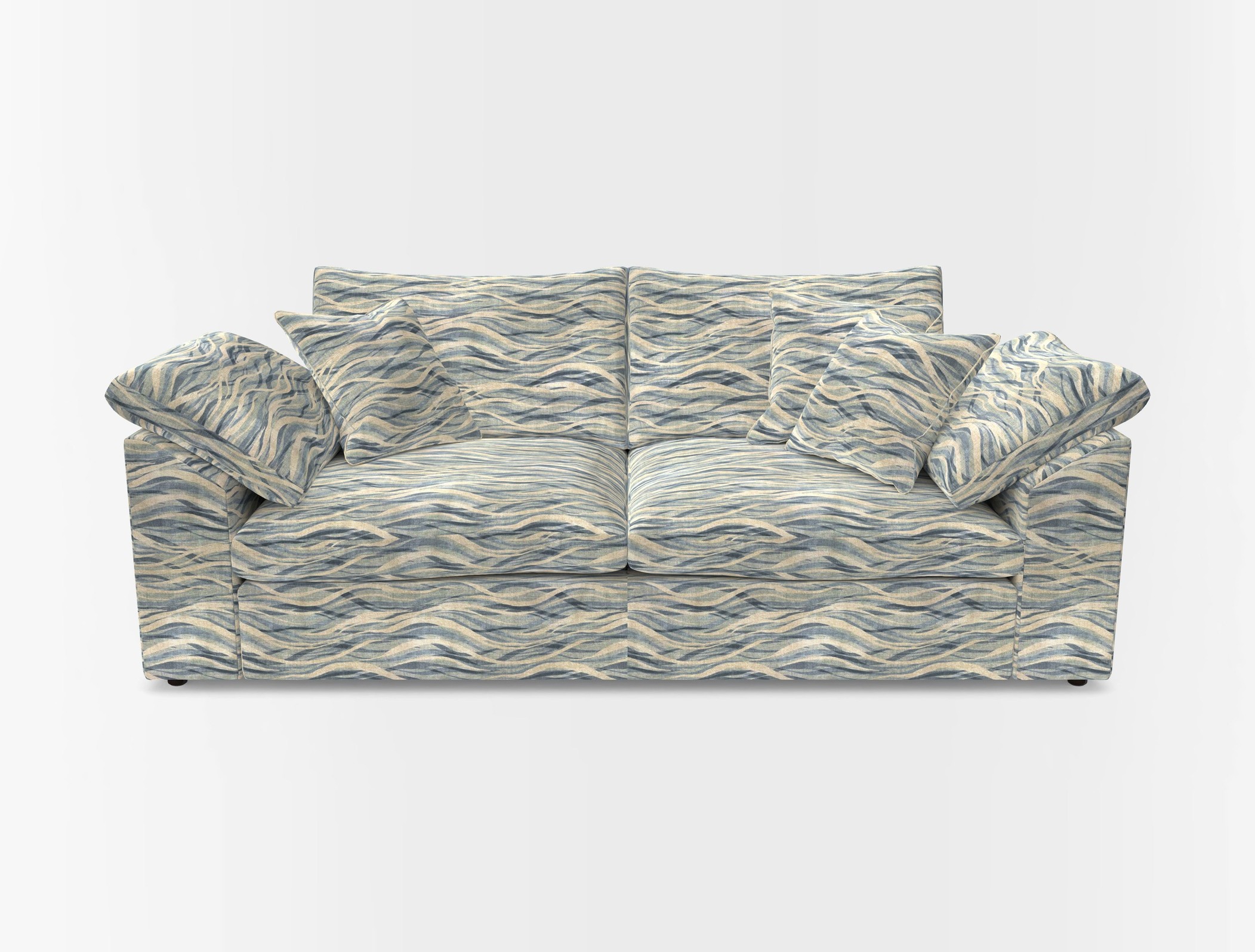 Big softie sloped arm front
