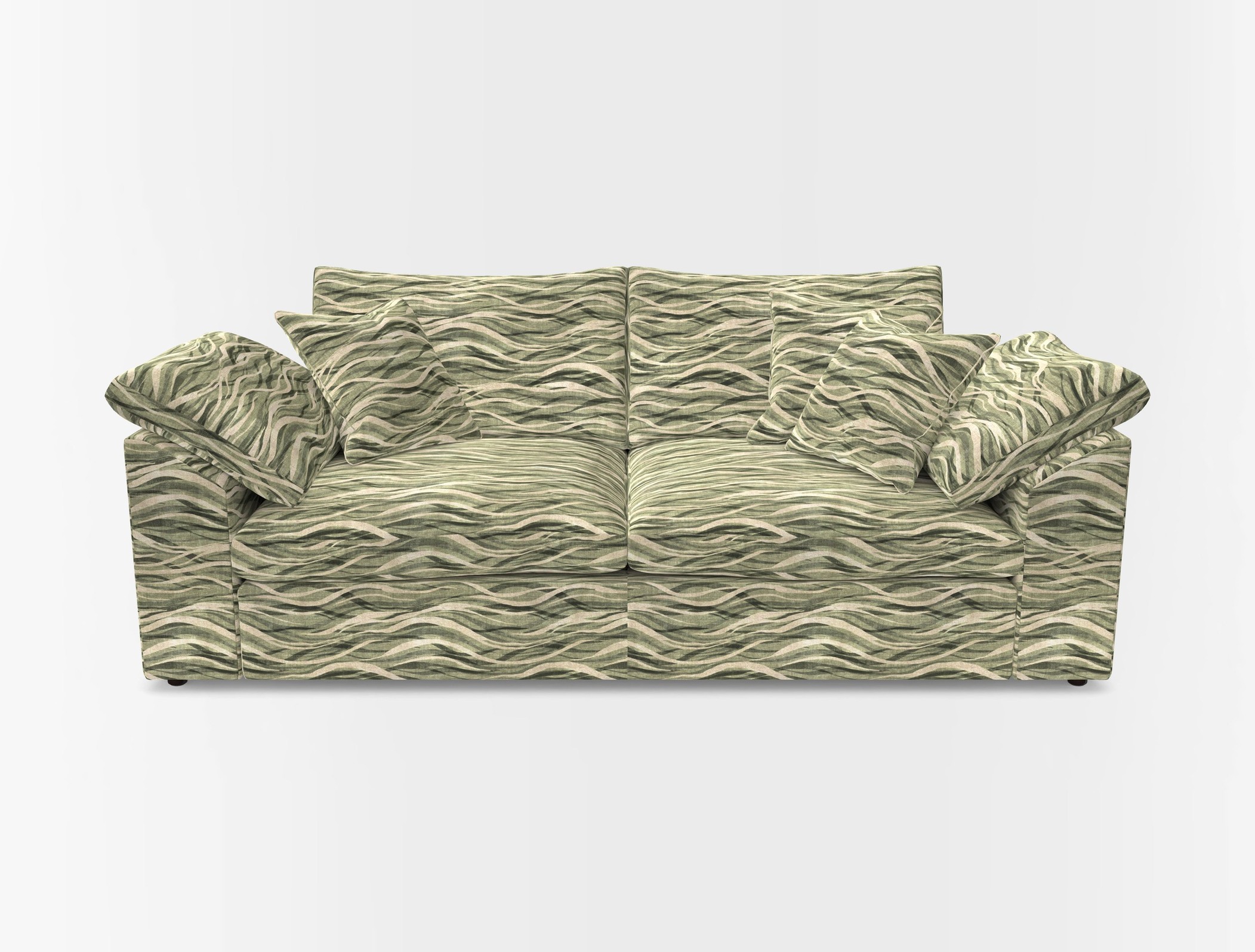 Big softie sloped arm front