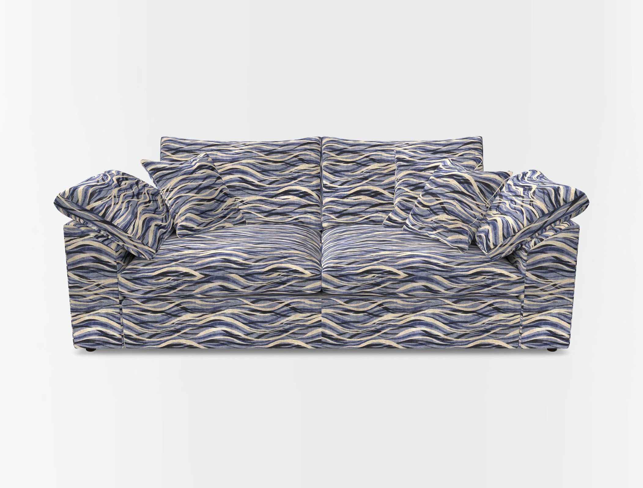 Big softie sloped arm front