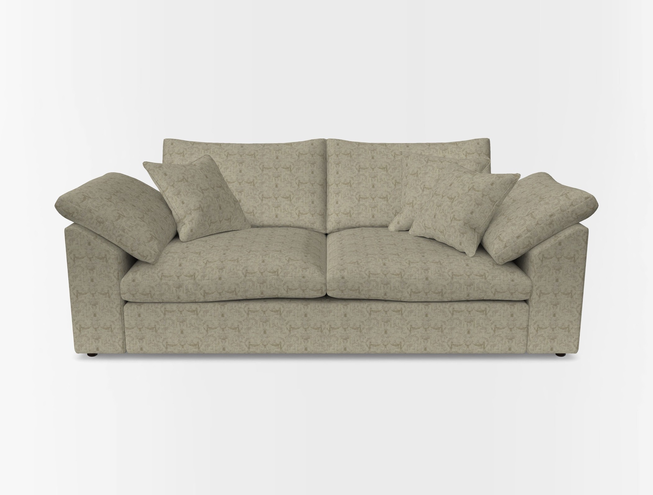 Big softie sloped arm front