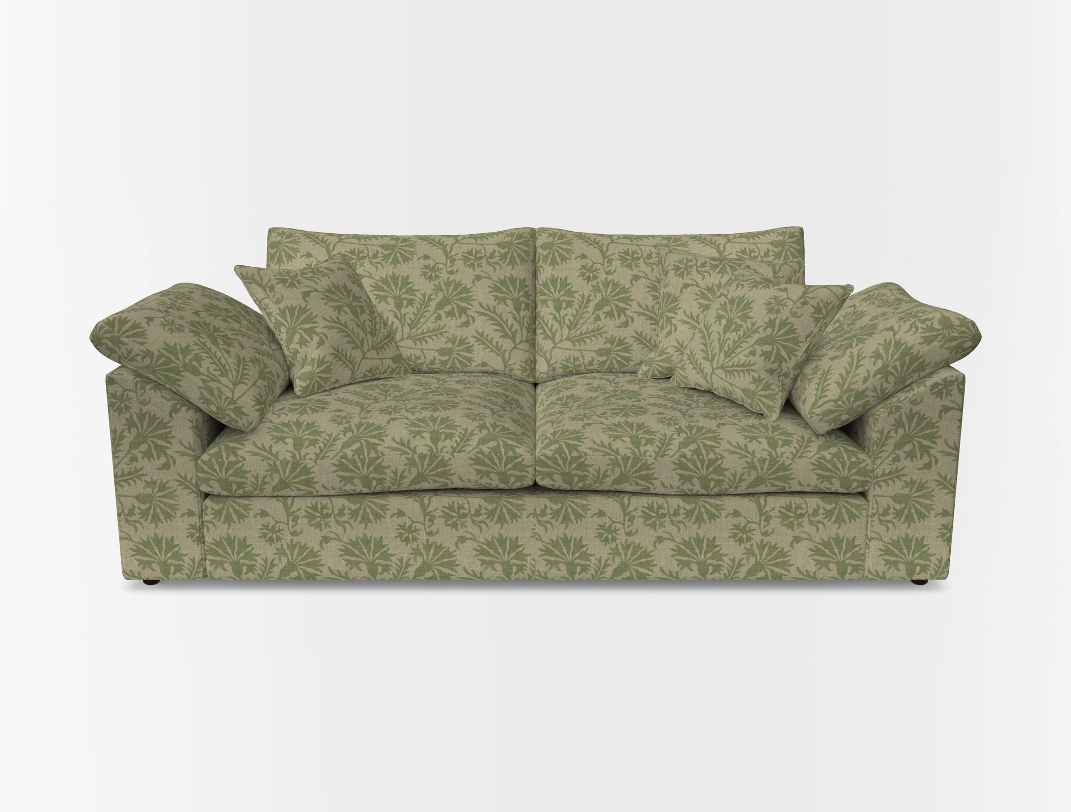 Big softie sloped arm front