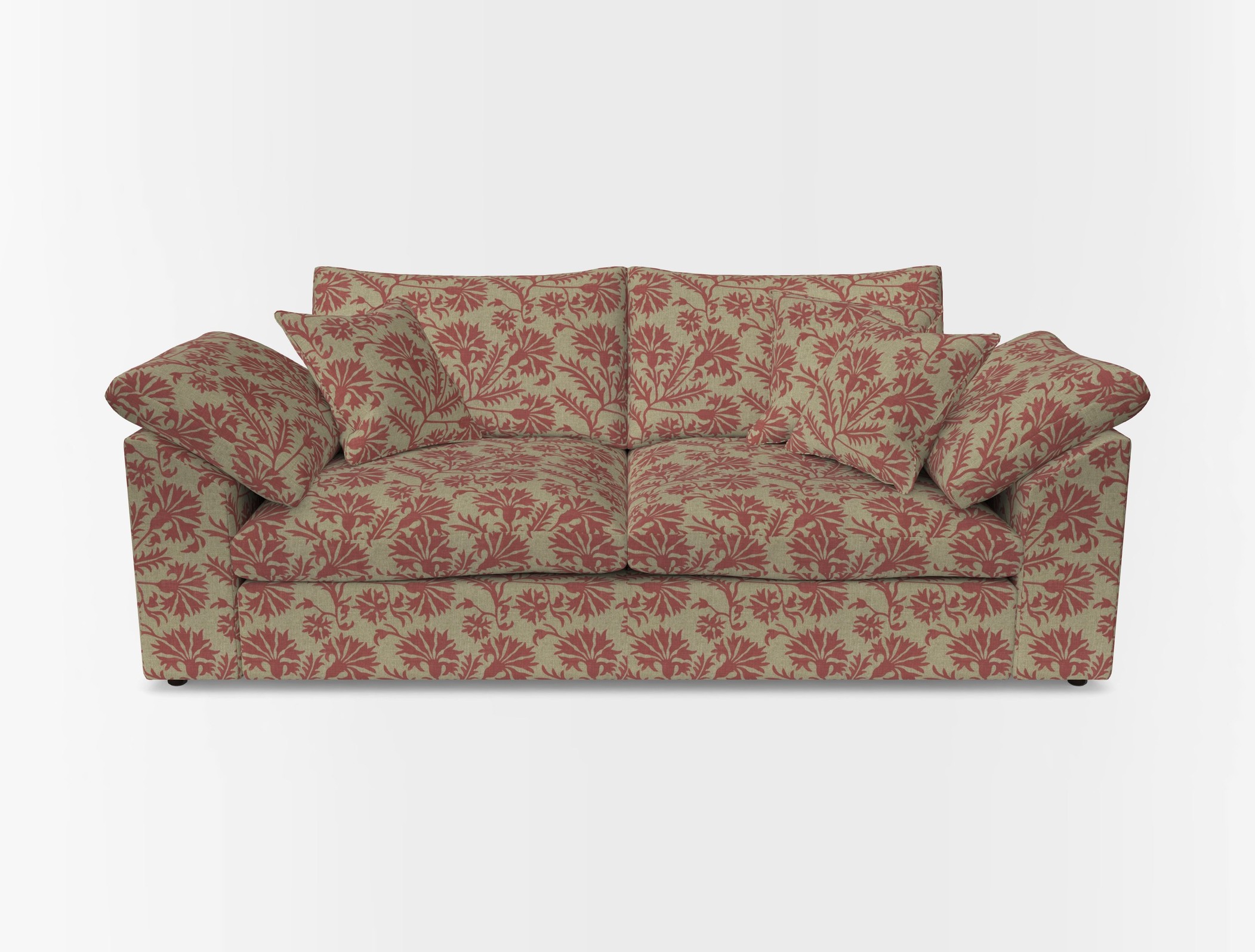 Big softie sloped arm front