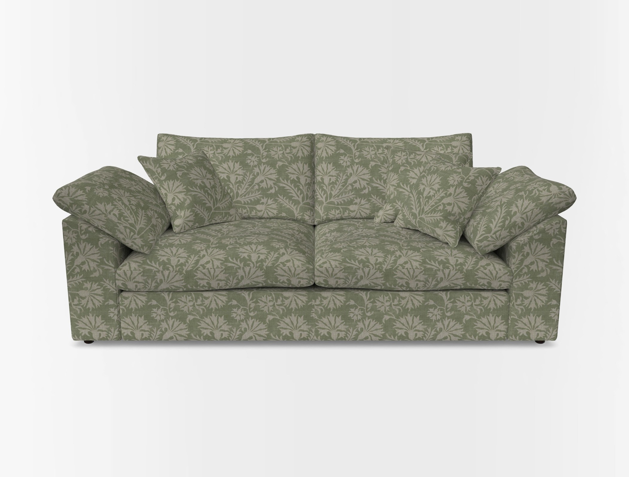 Big softie sloped arm front