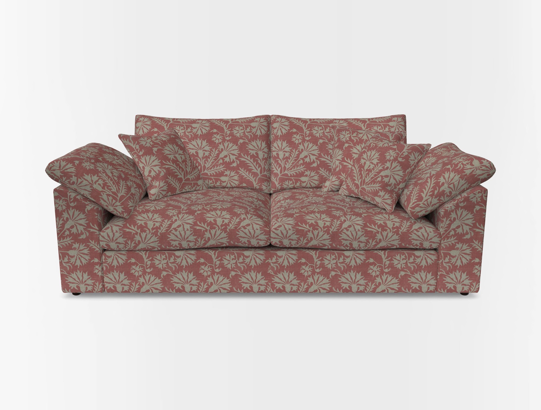Big softie sloped arm front