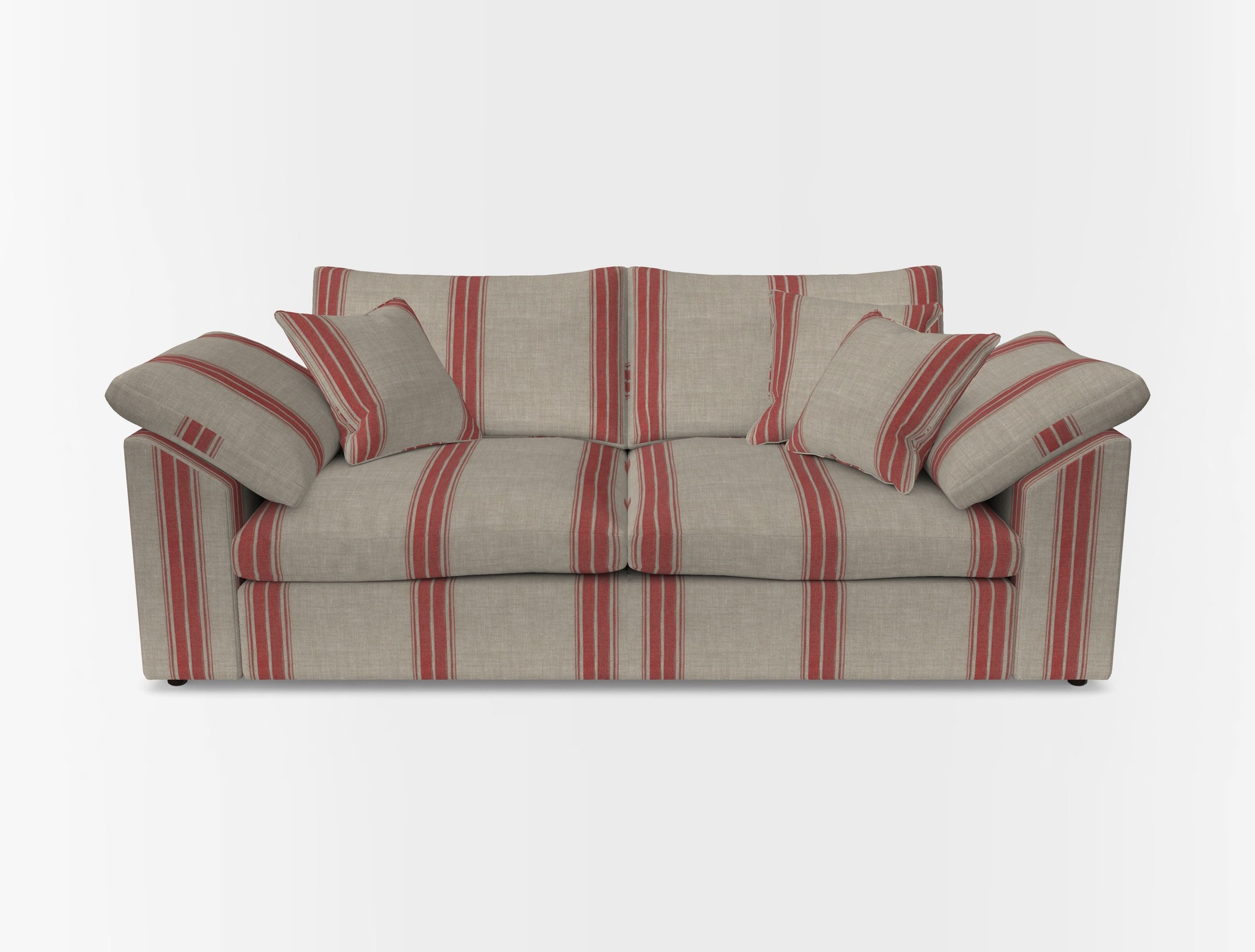 Big softie sloped arm front