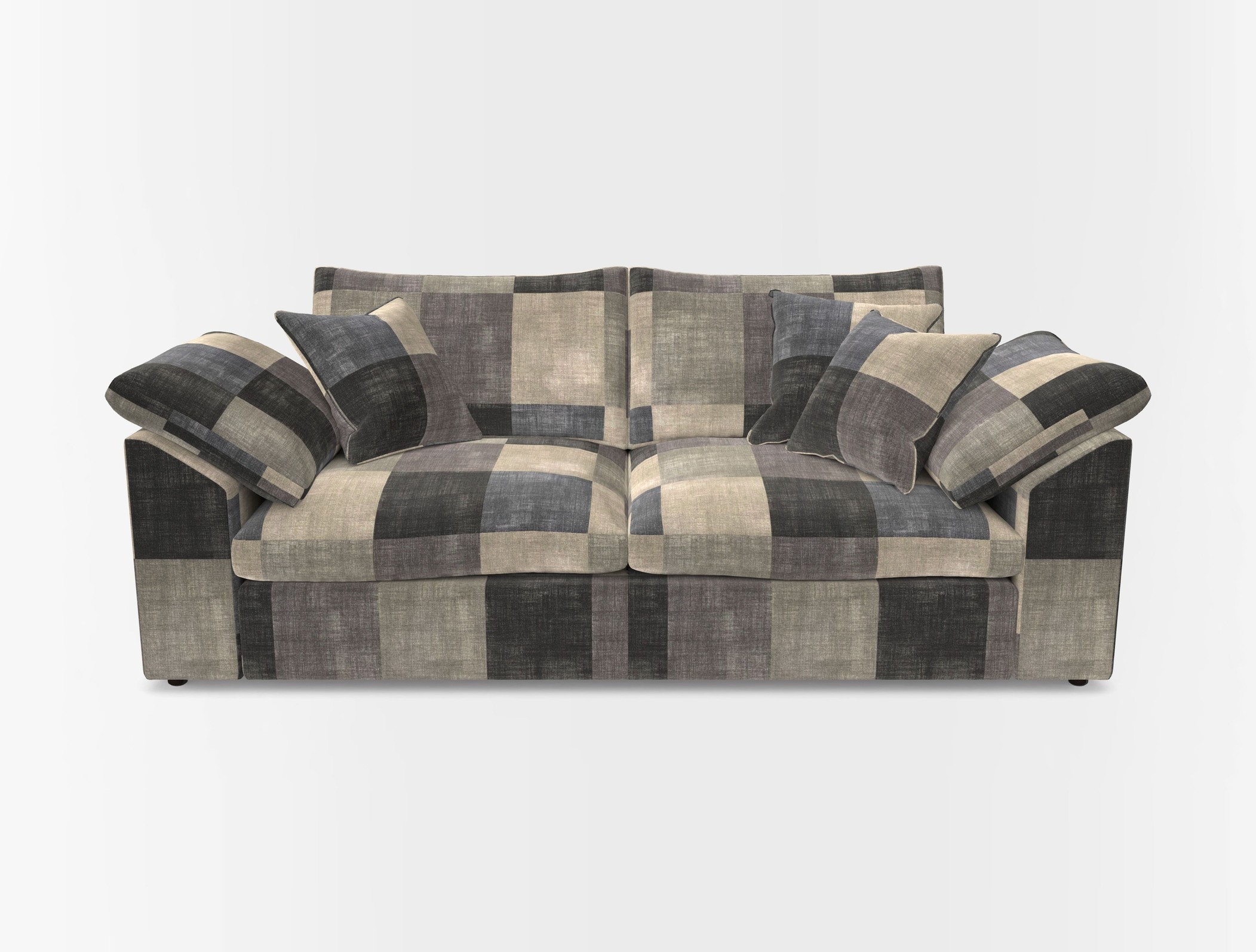 Big softie sloped arm front