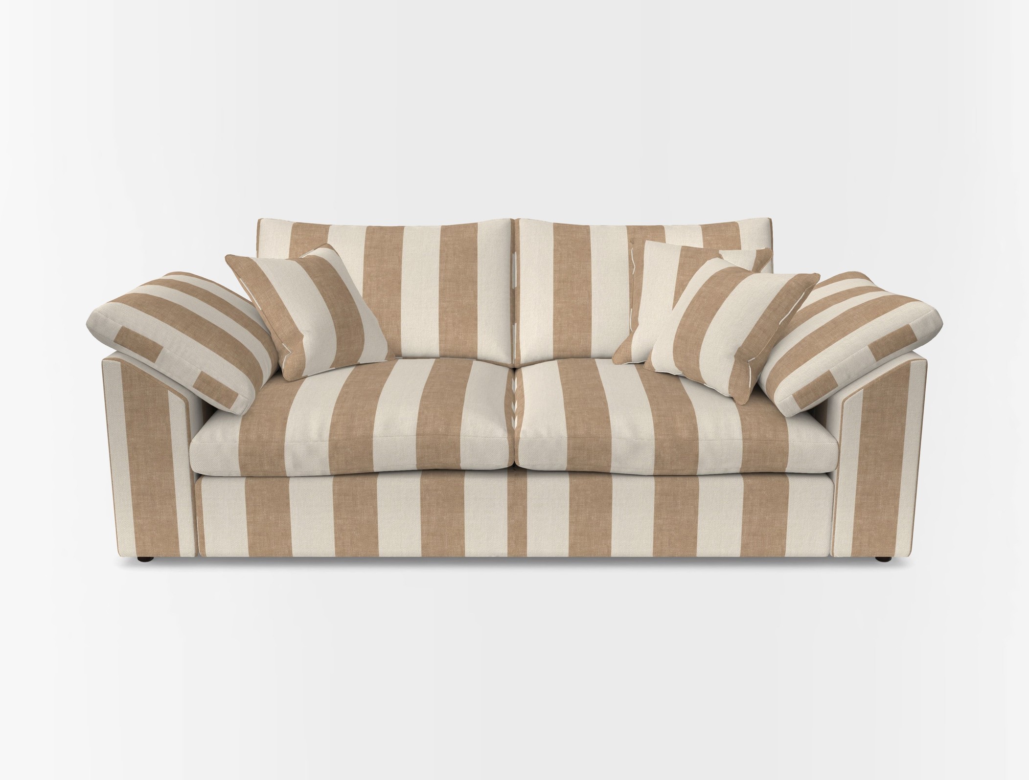 Big softie sloped arm front