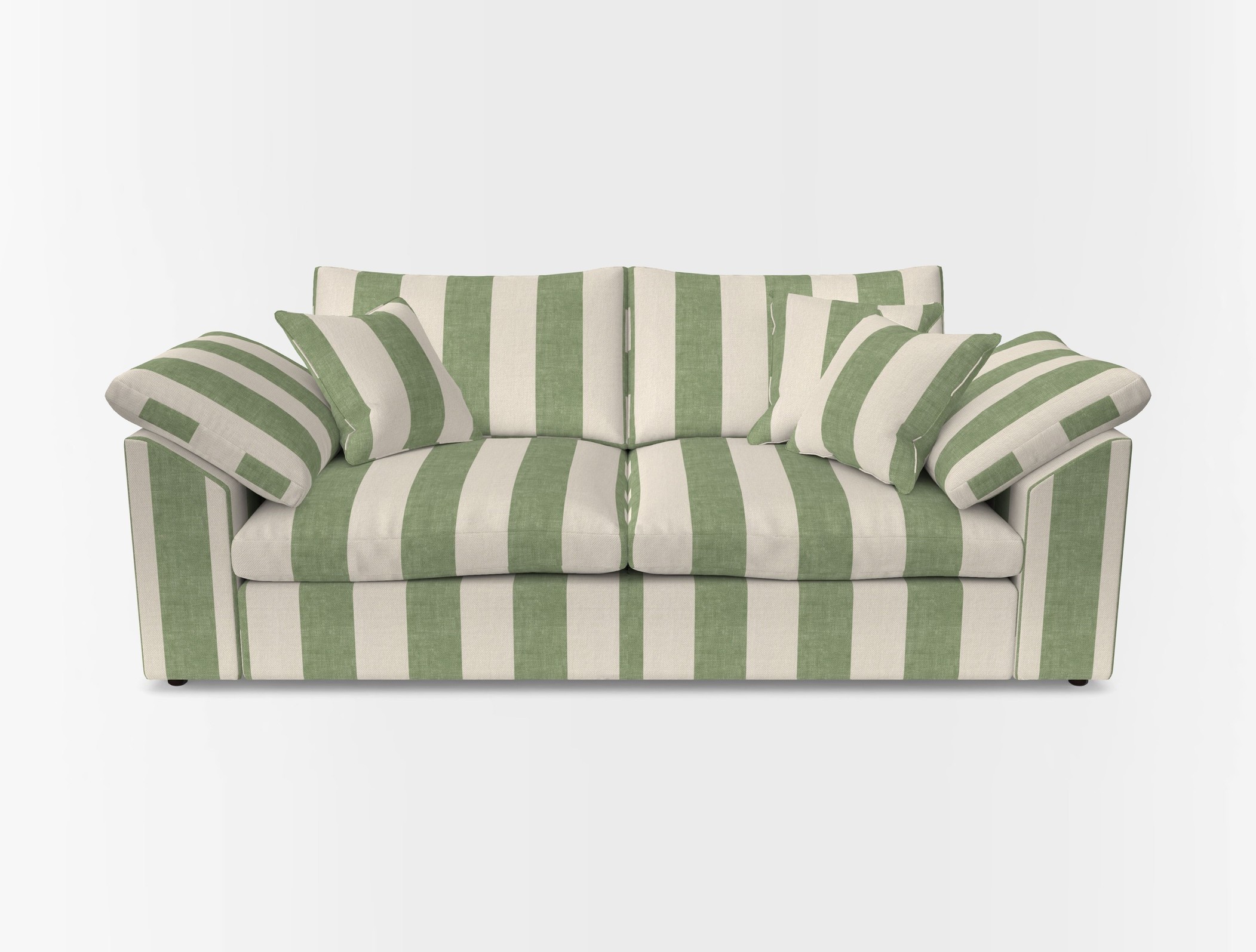 Big softie sloped arm front