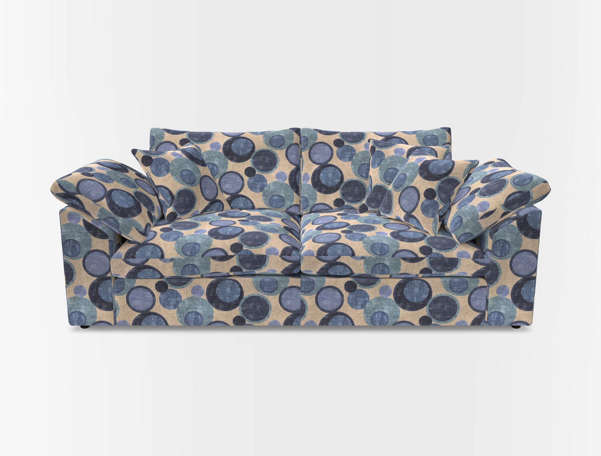 Big softie sloped arm front