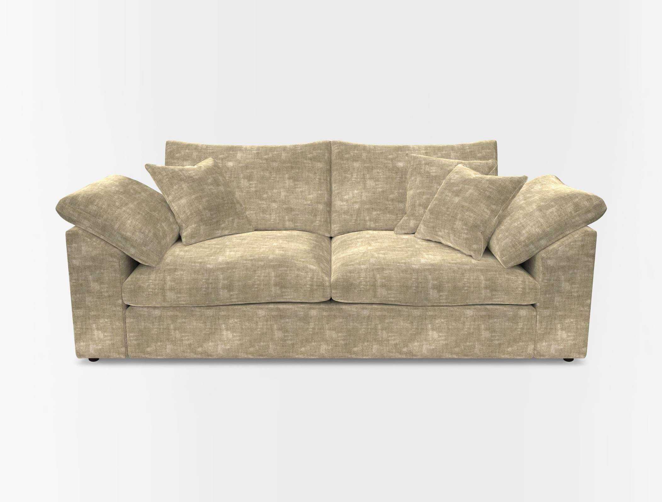 Big softie sloped arm front