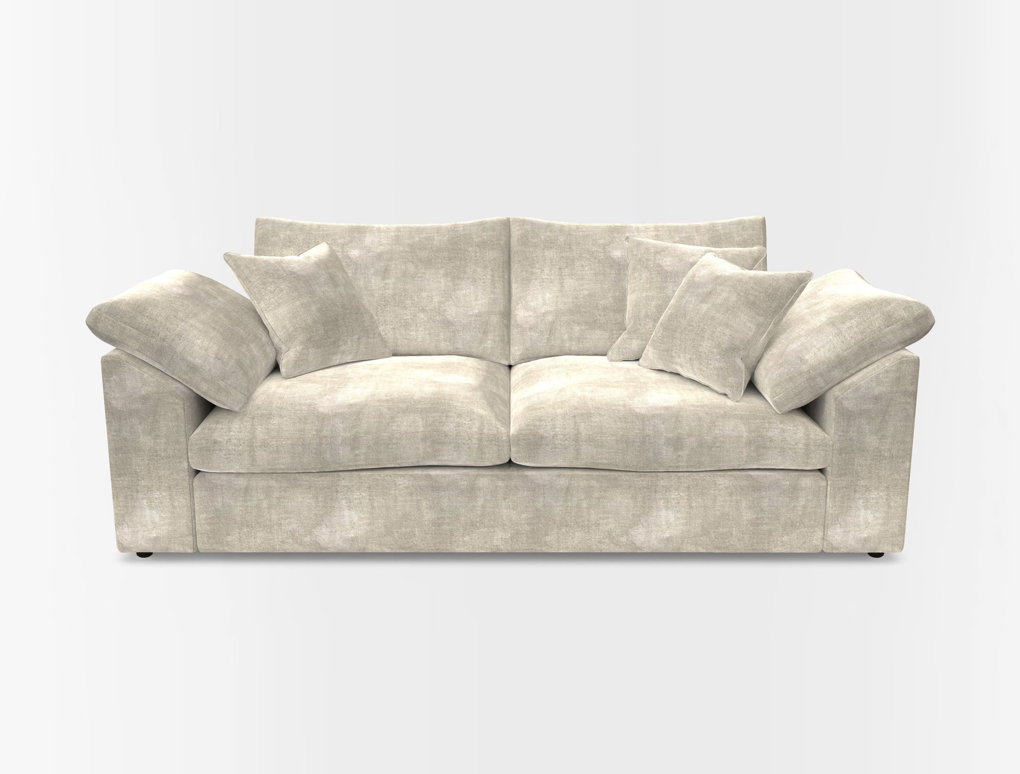 Big softie sloped arm front