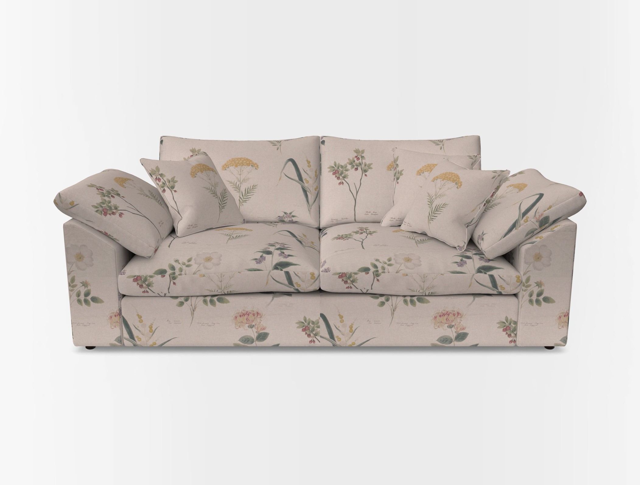 Big softie sloped arm front
