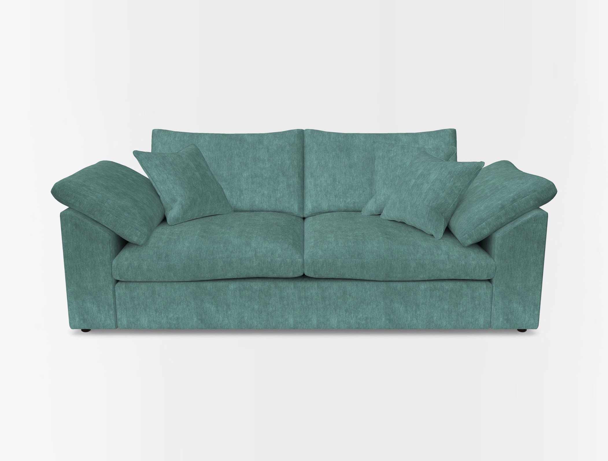 Big softie sloped arm front