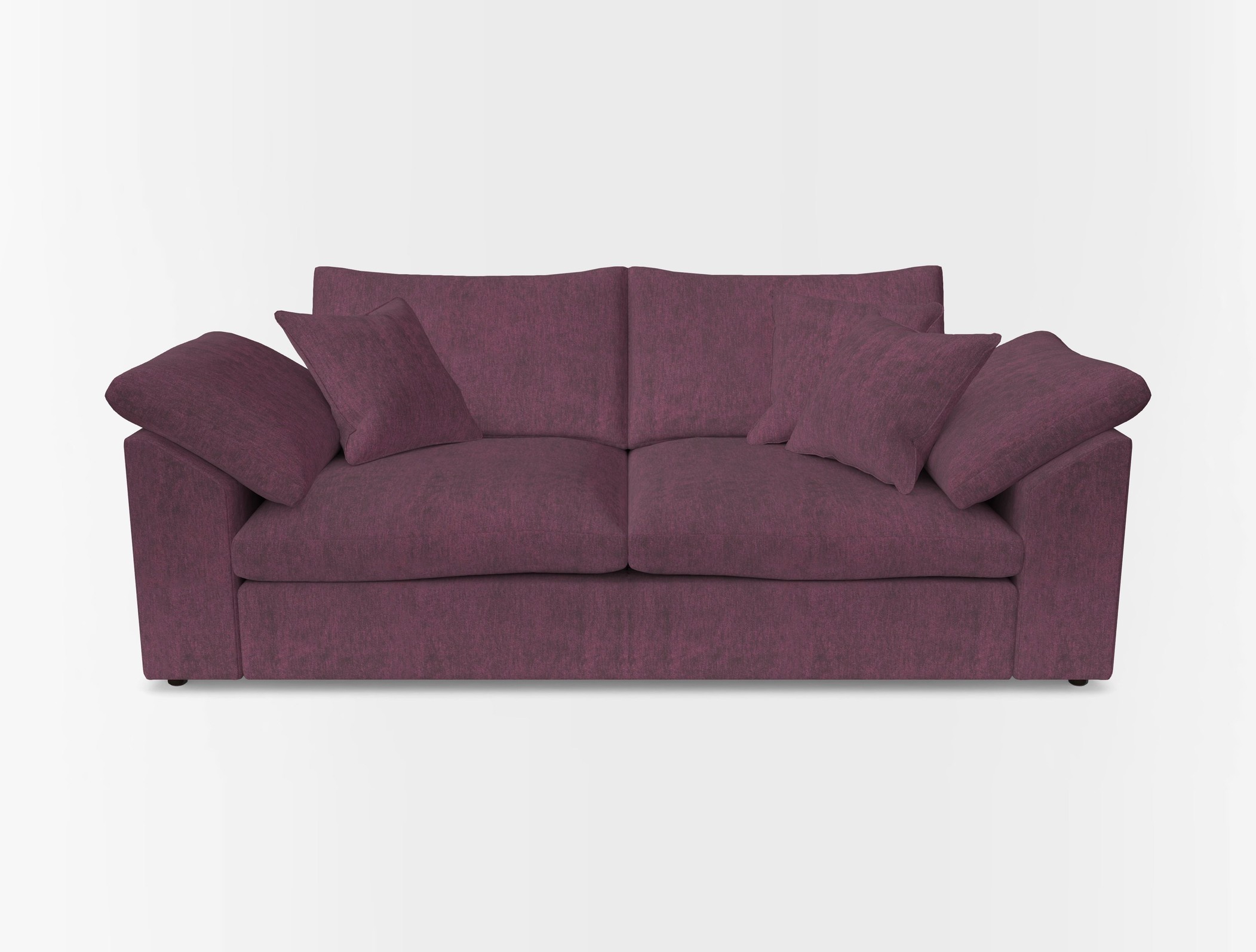 Big softie sloped arm front