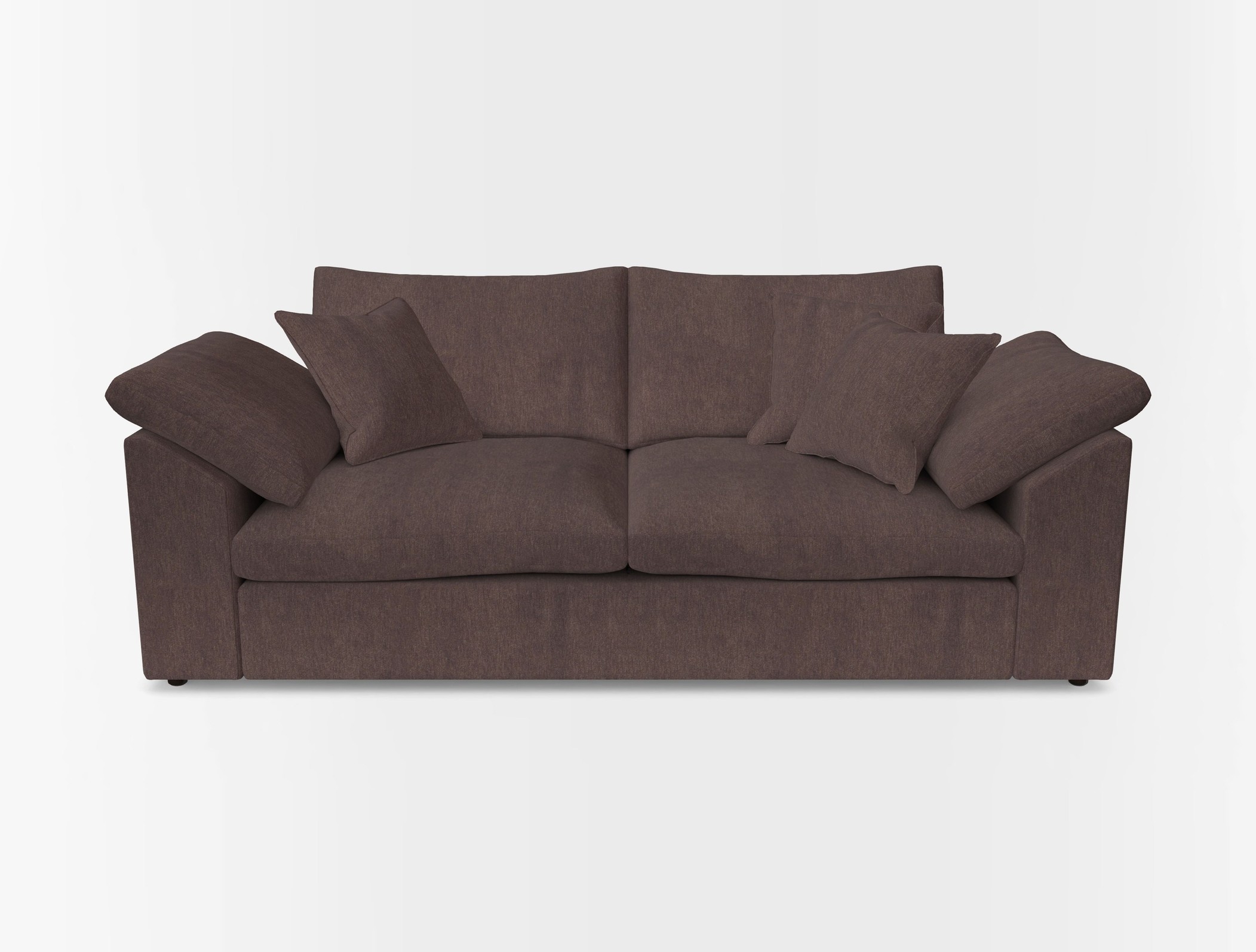 Big softie sloped arm front