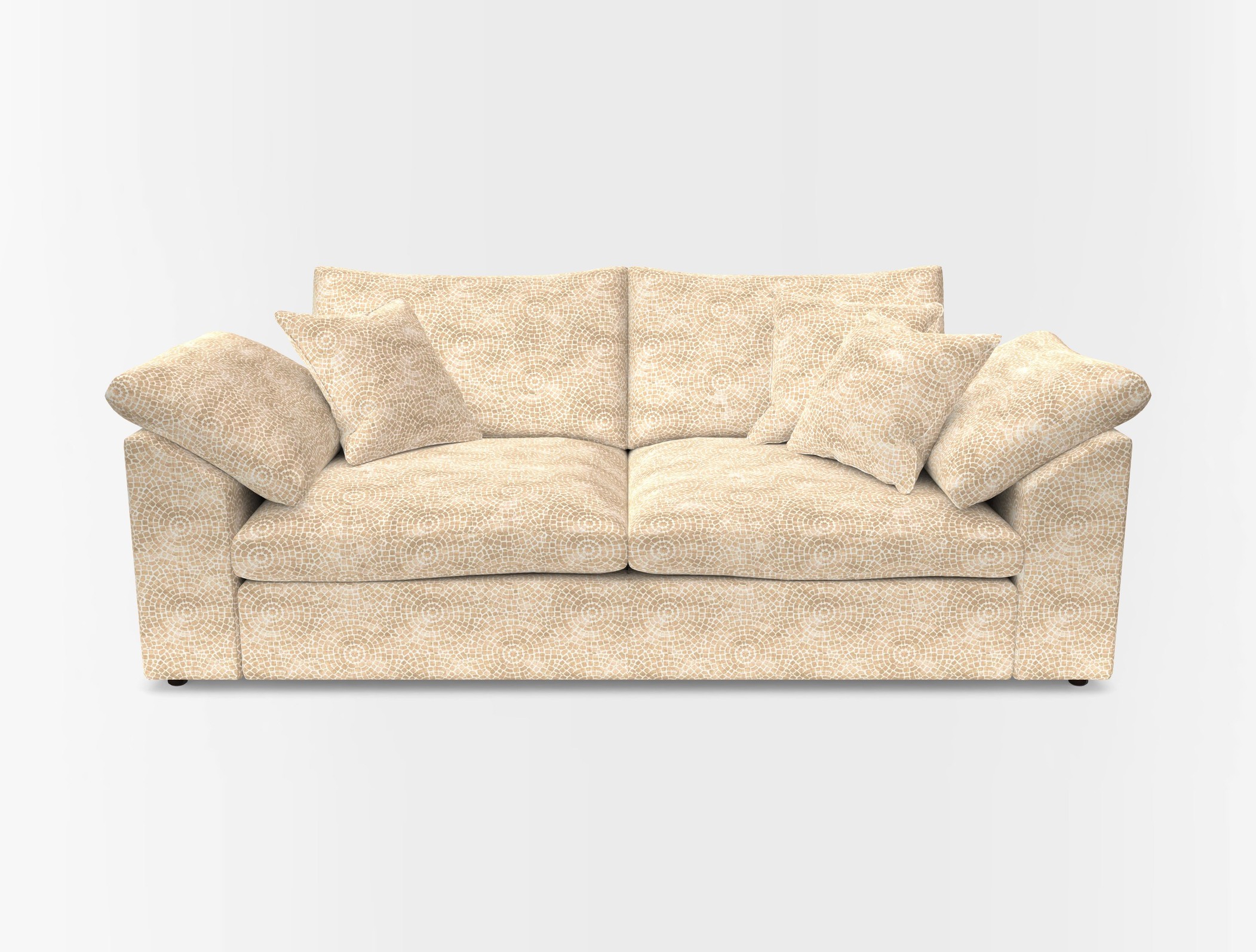Big softie sloped arm front