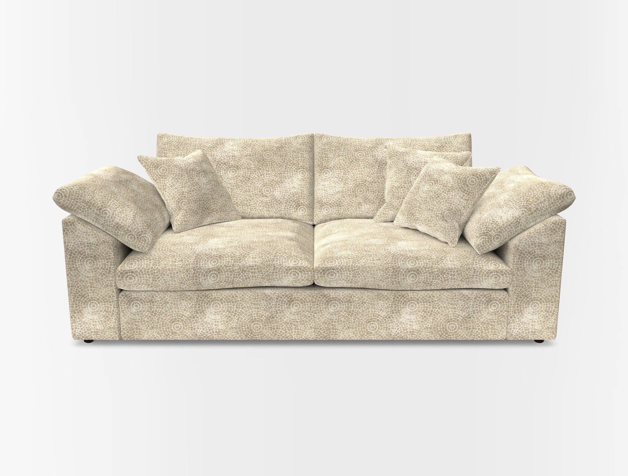 Big softie sloped arm front