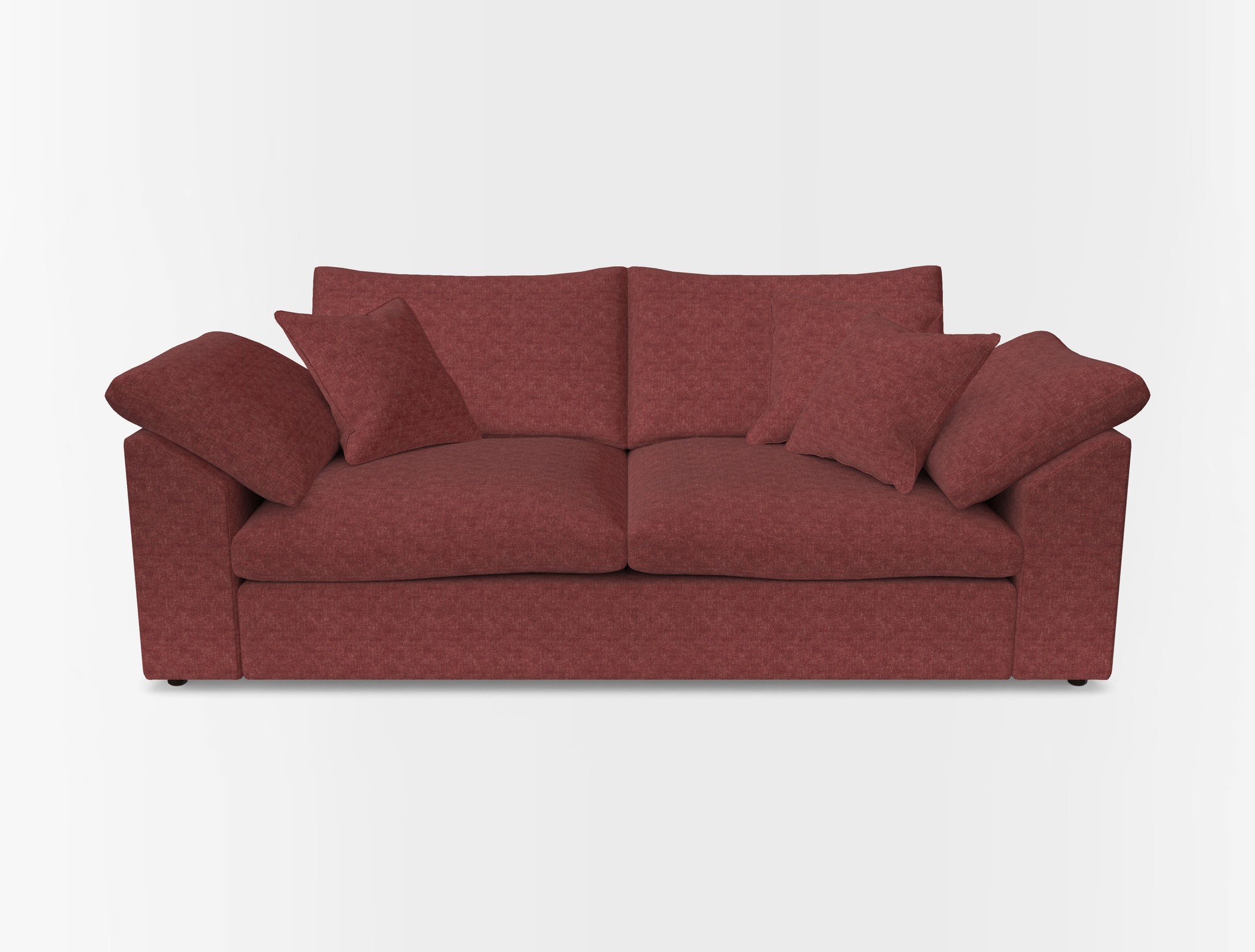 Big softie sloped arm front