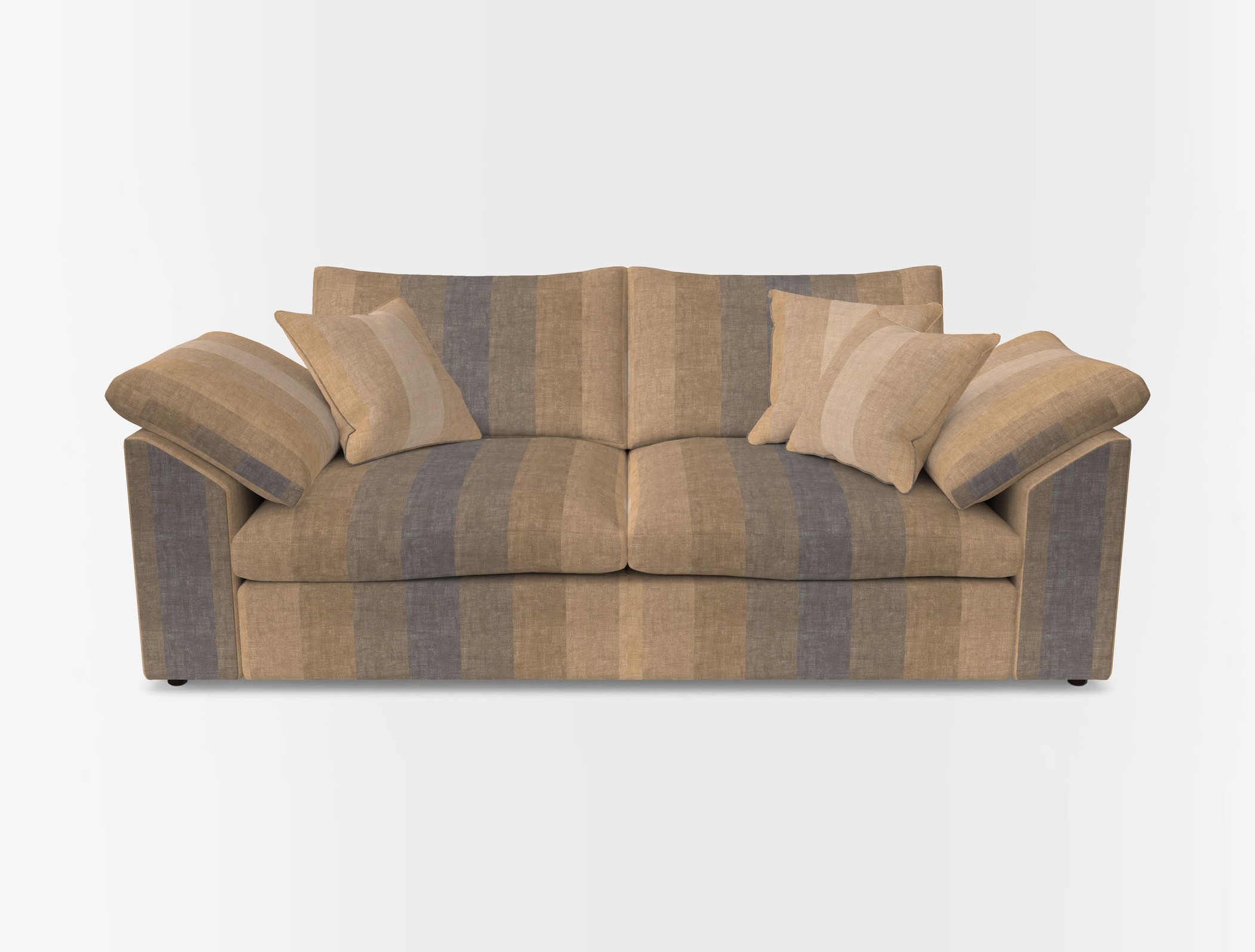 Big softie sloped arm front