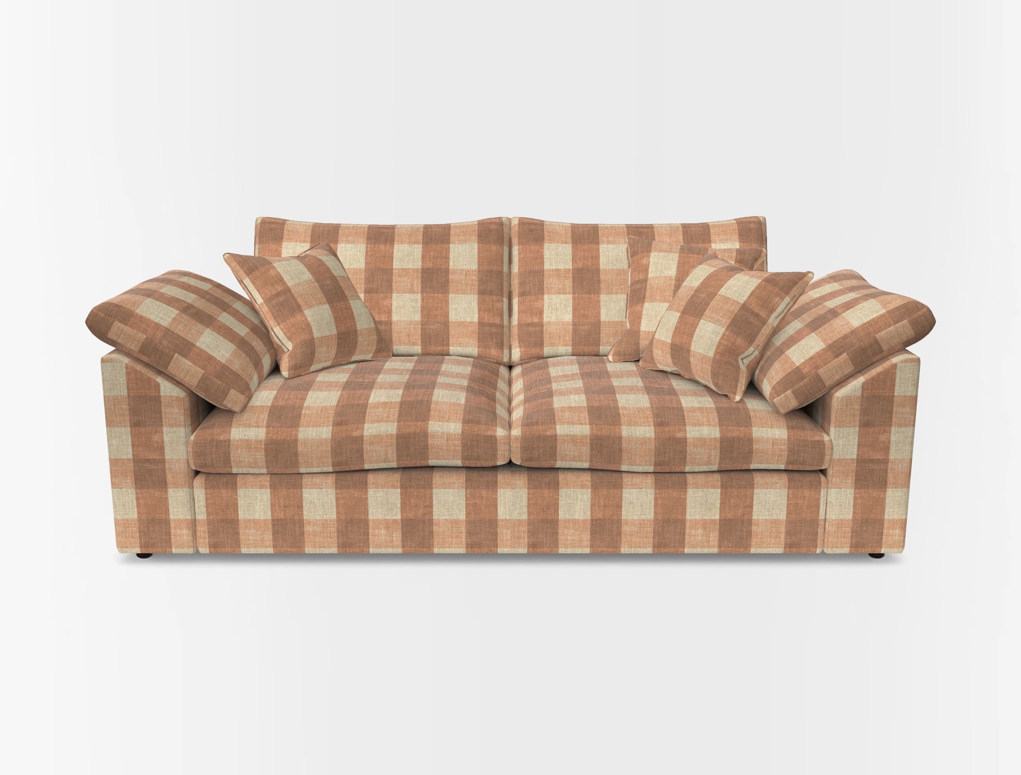 Big softie sloped arm front