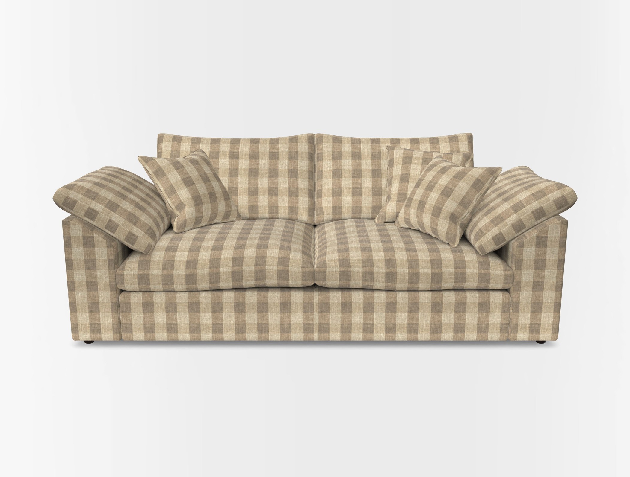 Big softie sloped arm front