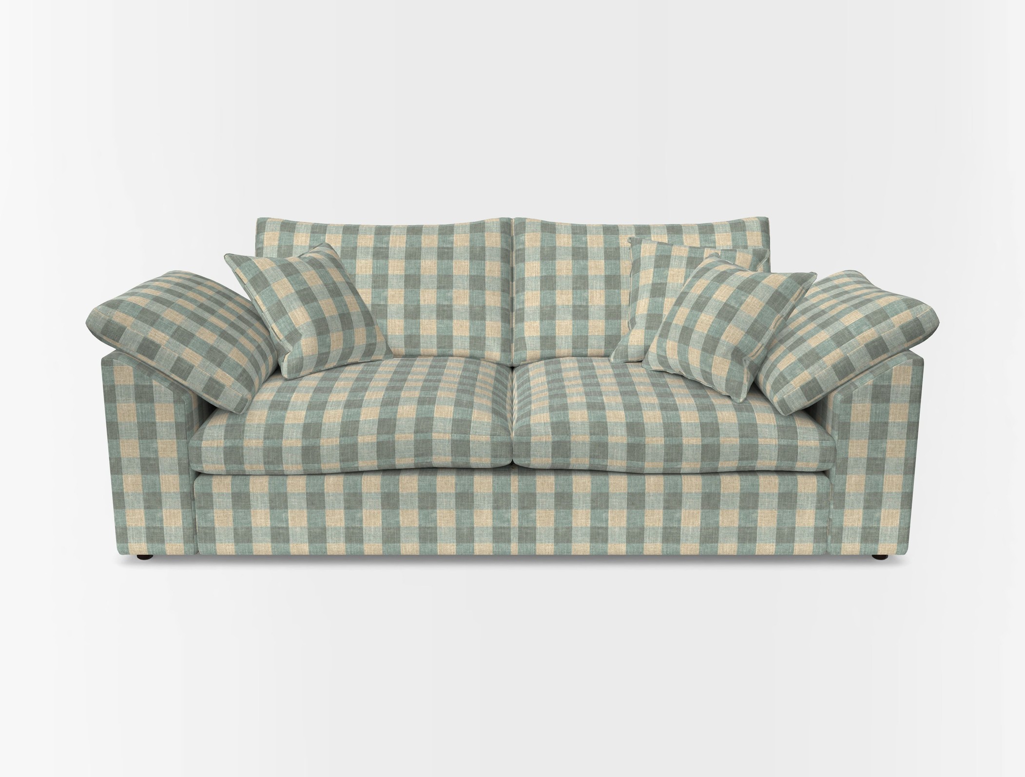 Big softie sloped arm front
