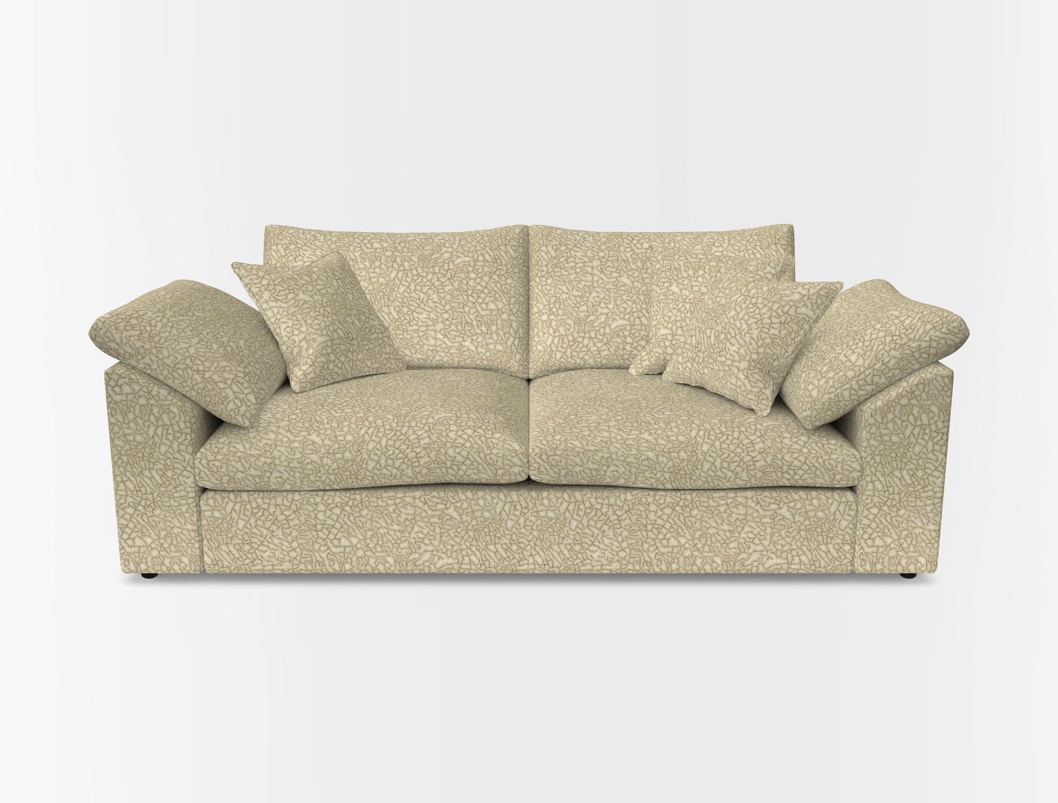 Big softie sloped arm front