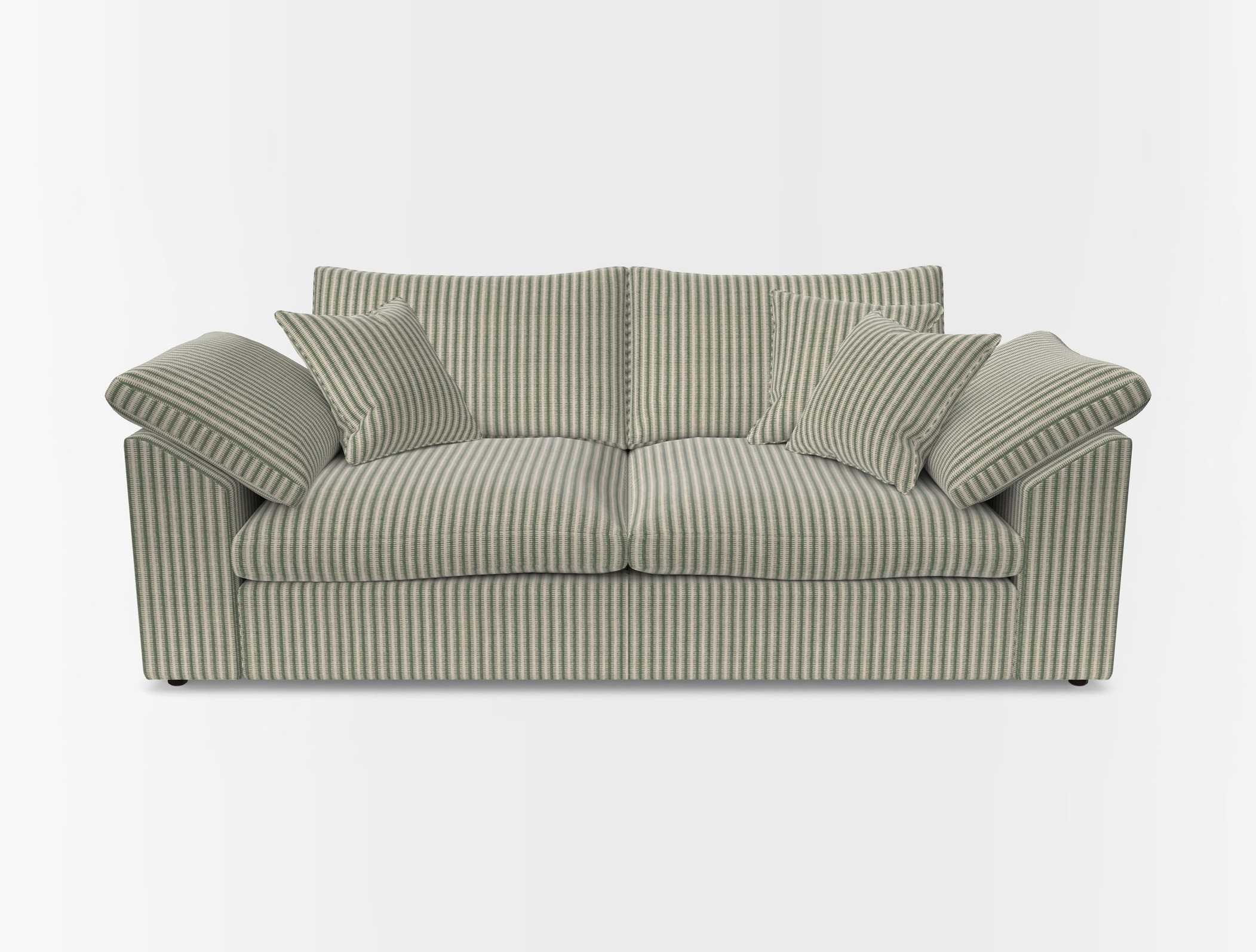 Big softie sloped arm front