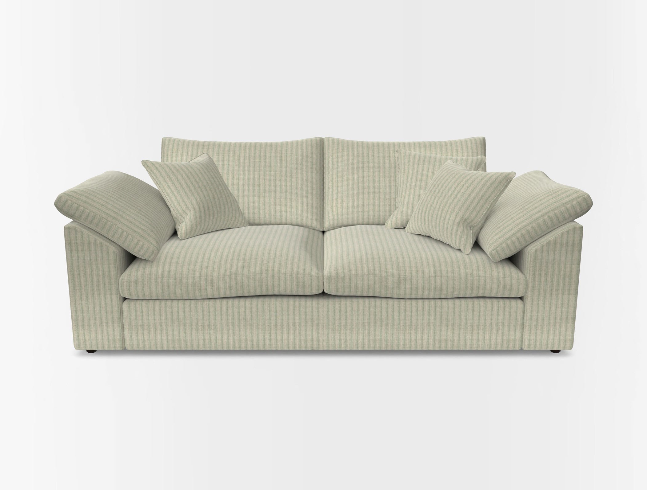 Big softie sloped arm front