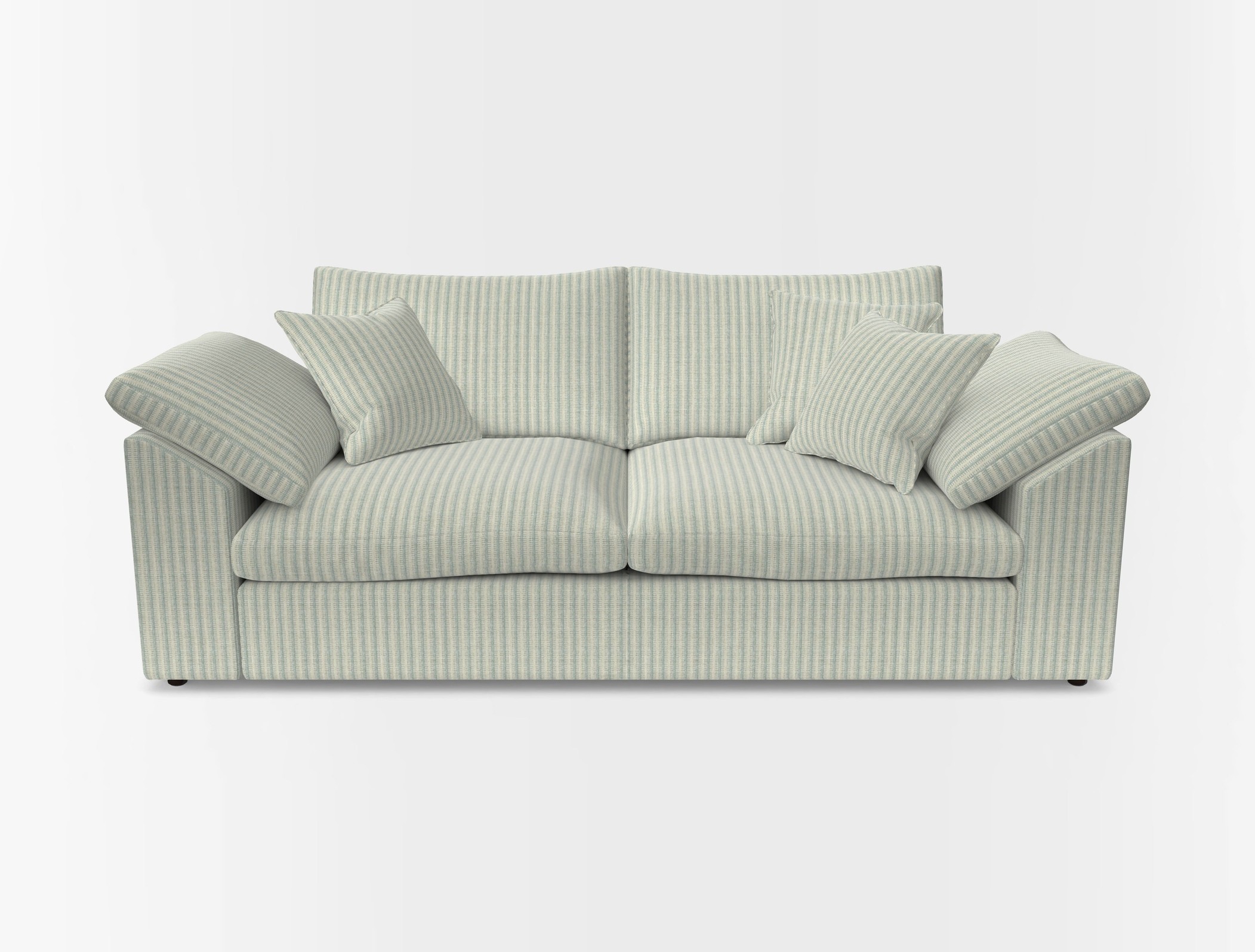 Big softie sloped arm front