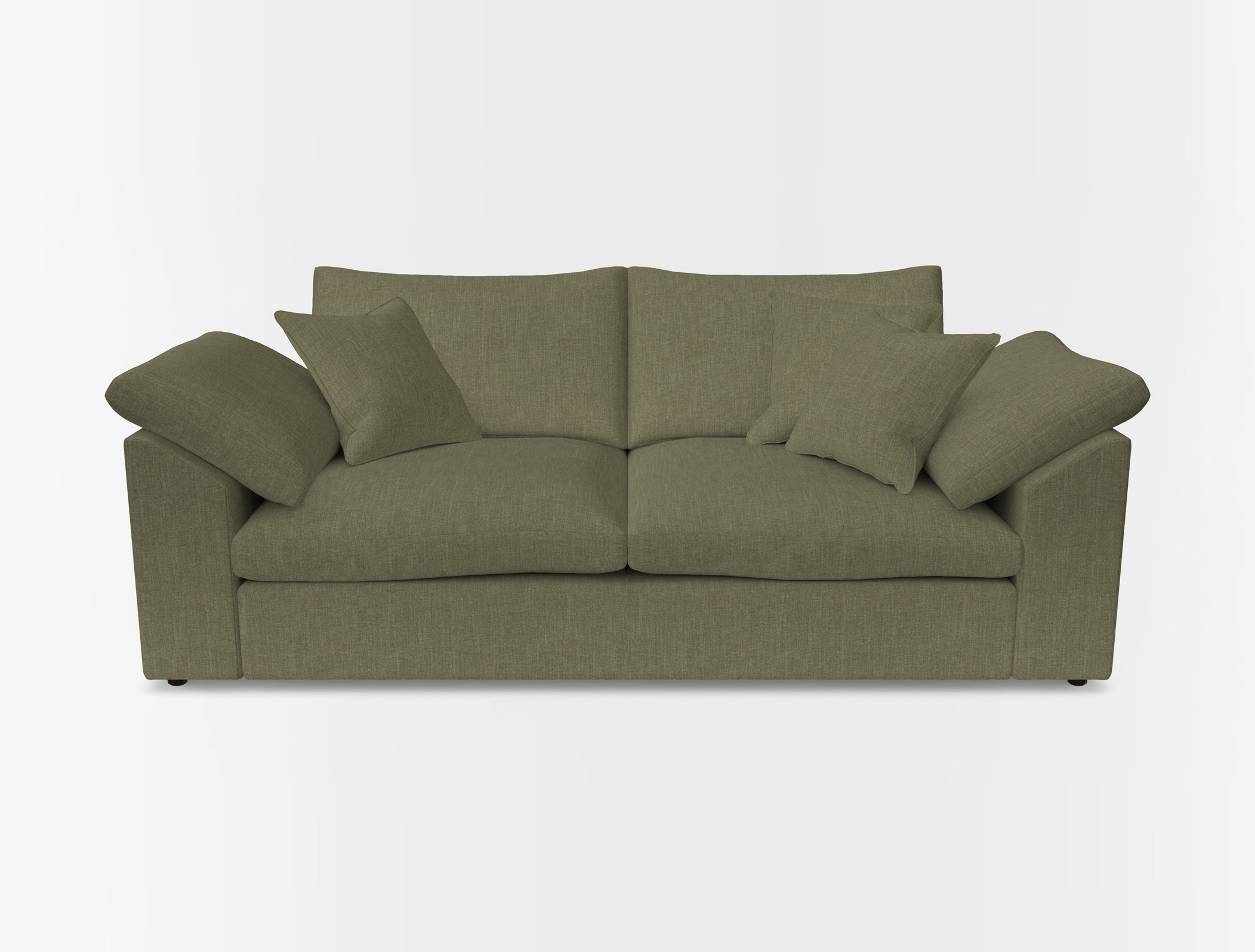 Big softie sloped arm front