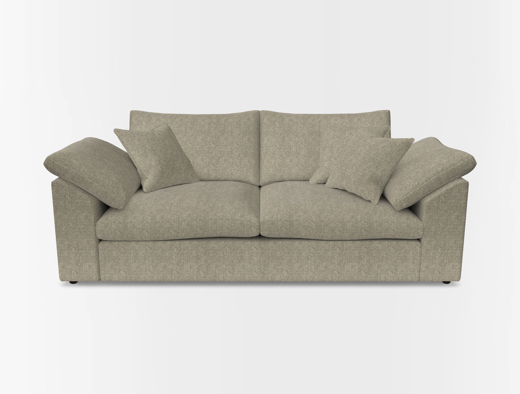 Big softie sloped arm front