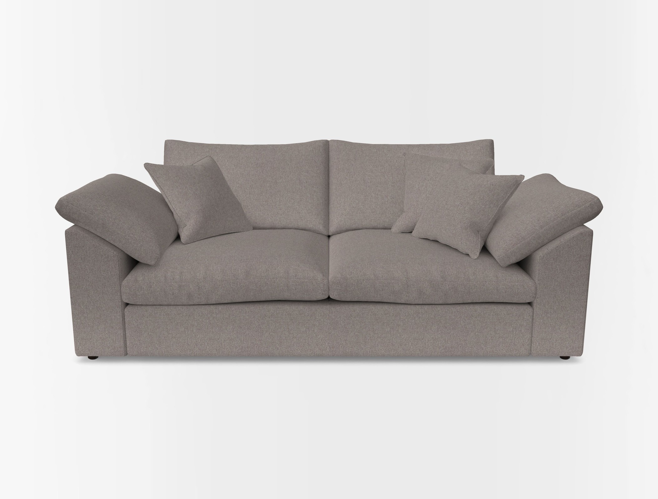Big softie sloped arm front