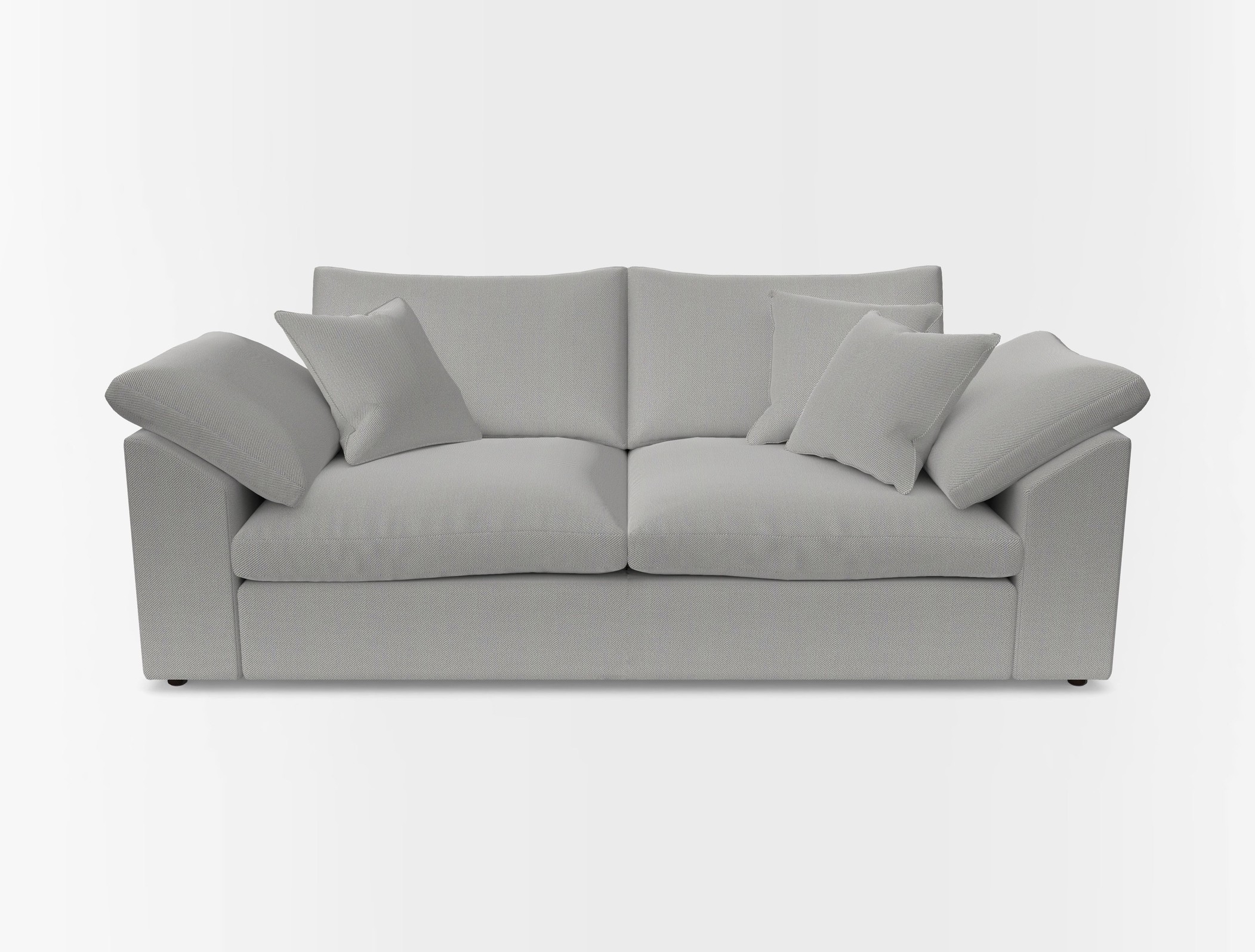 Big softie sloped arm front