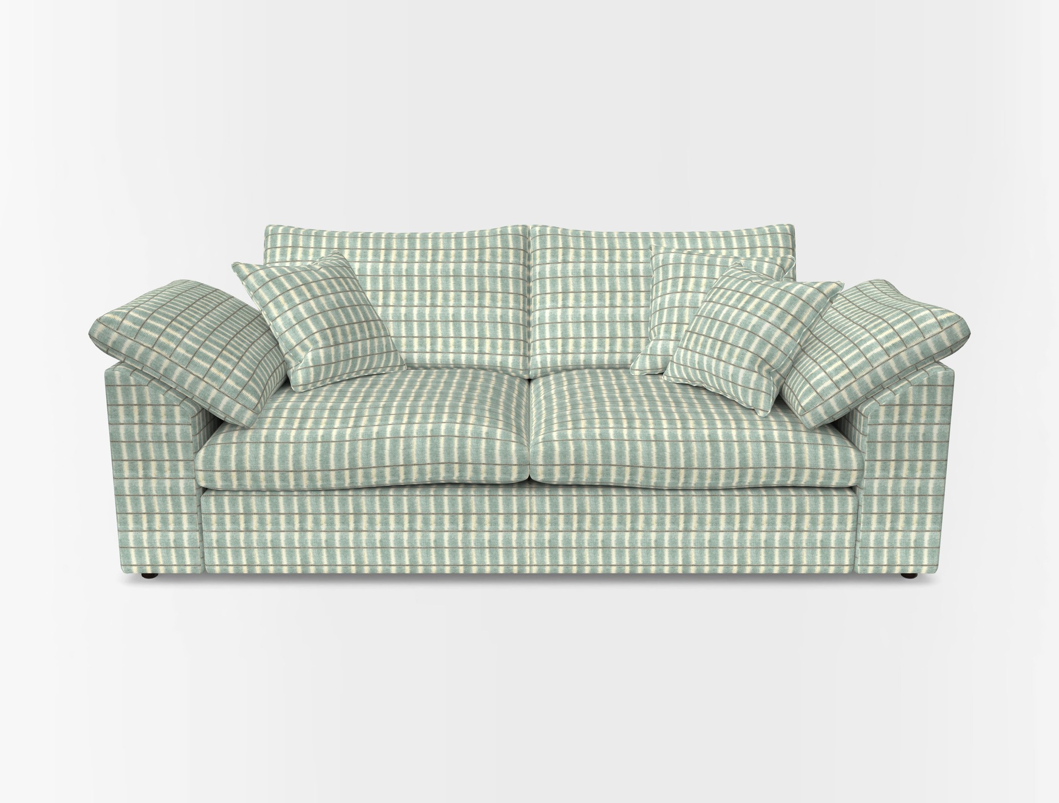 Big softie sloped arm front