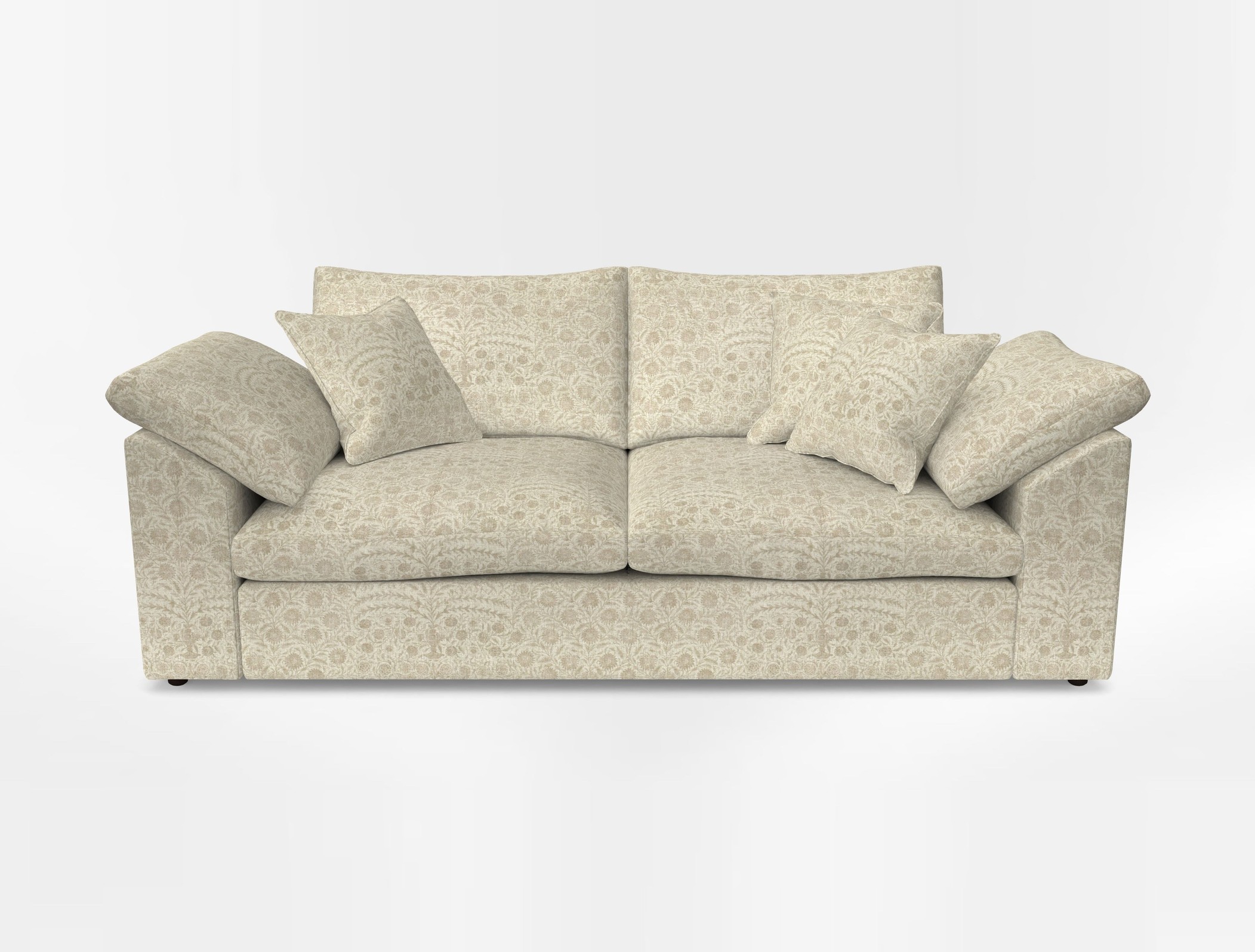 Big softie sloped arm front