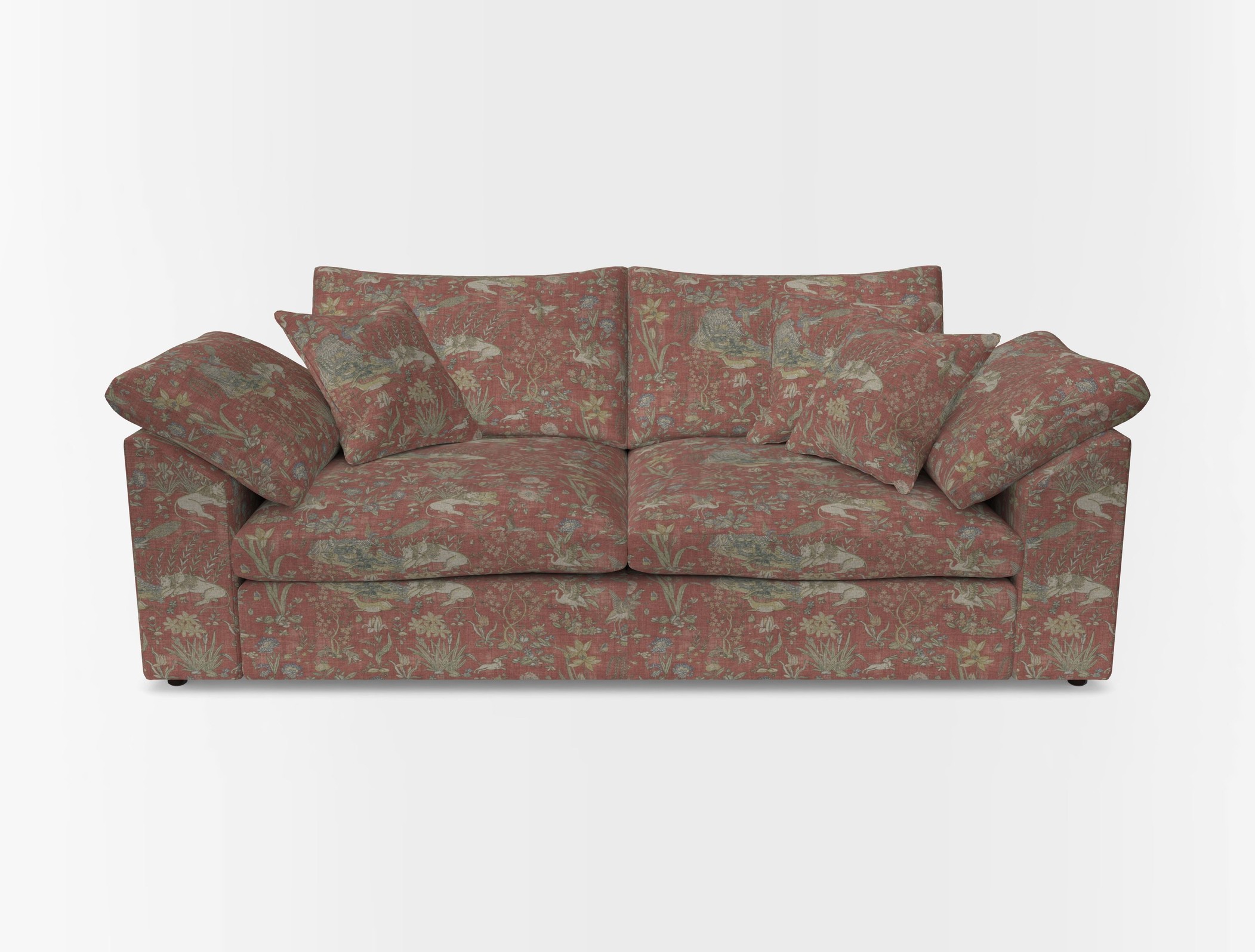Big softie sloped arm front