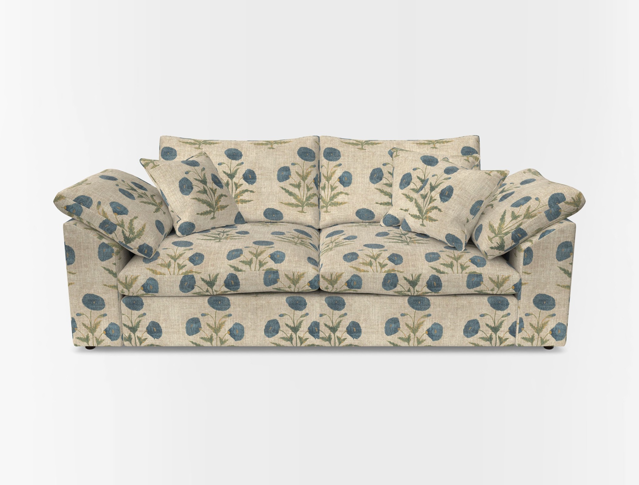 Big softie sloped arm front