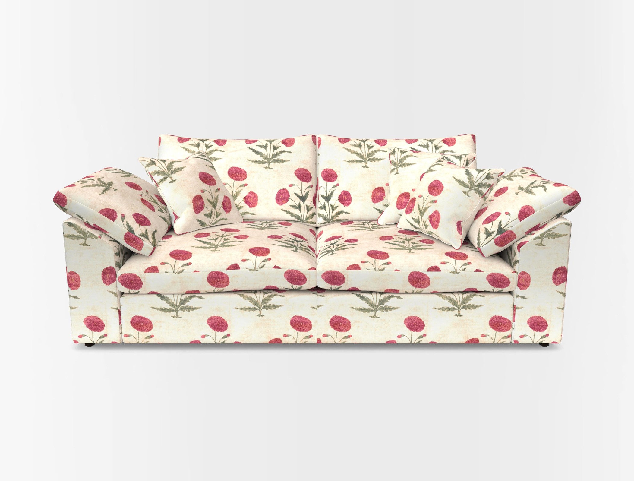 Big softie sloped arm front