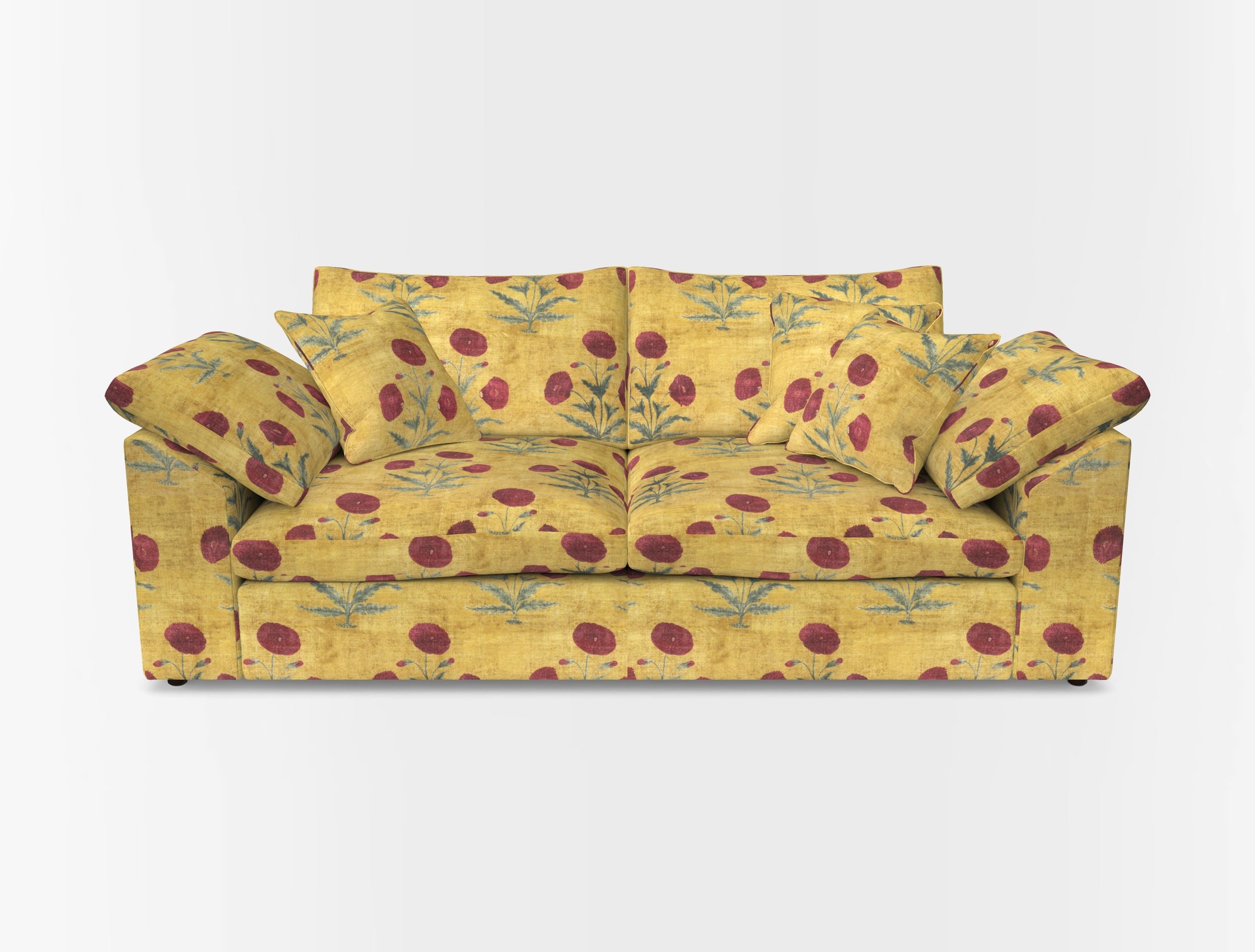Big softie sloped arm front