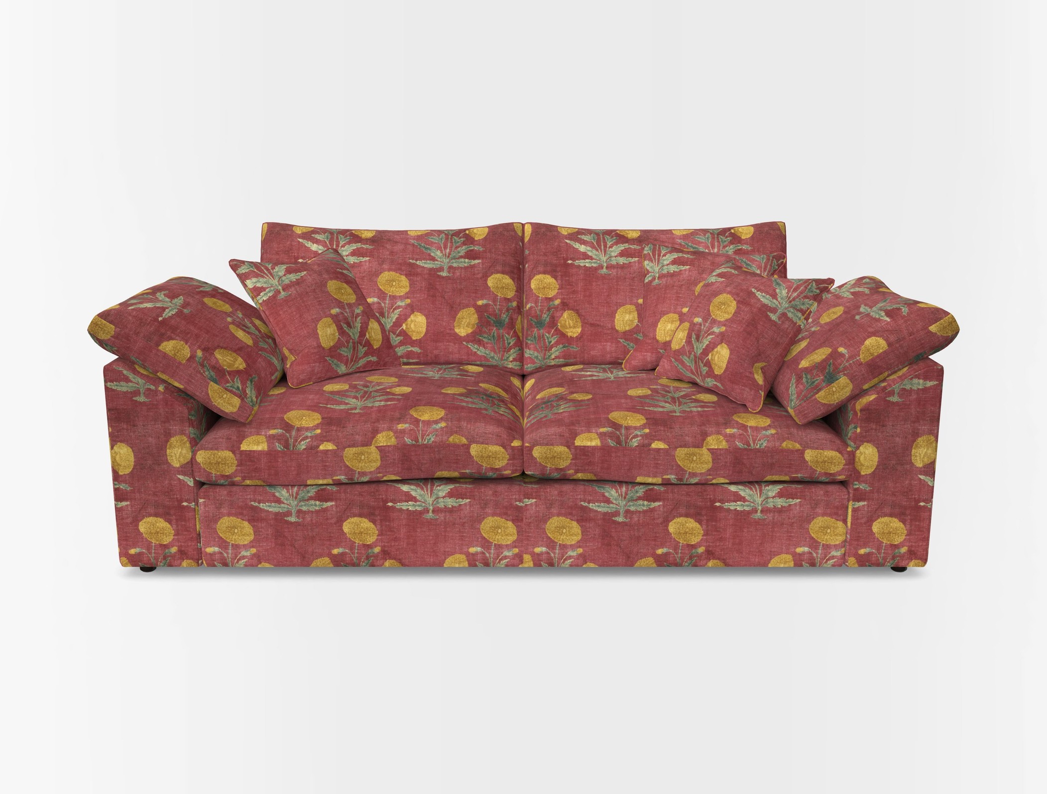 Big softie sloped arm front